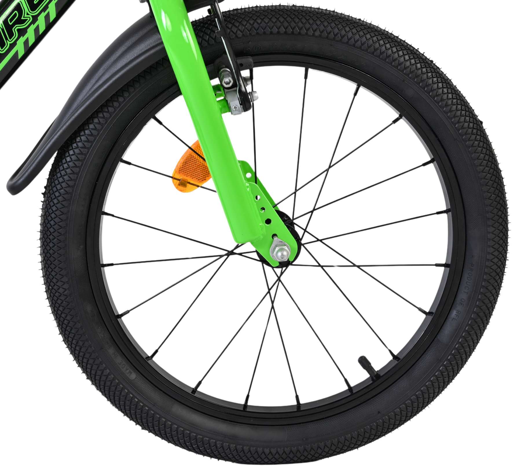 Volare Sportivo Kinderfiets - Jongens - 18 inch - Groen Zwart 3 Volare Sportivo Kinderfiets - Jongens - 18 inch - Groen Zwart - Afbeelding 3