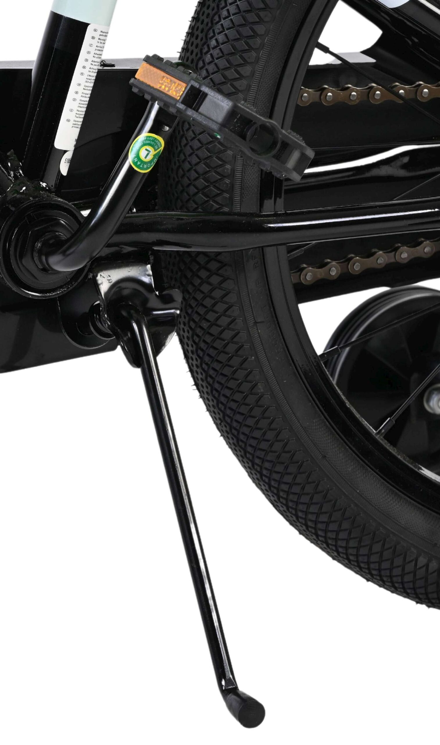 Volare Sportivo Kinderfiets - Jongens - 18 inch - Groen Zwart - Twee Handremmen 9 Volare Sportivo Kinderfiets - Jongens - 18 inch - Groen Zwart - Twee Handremmen - Afbeelding 9