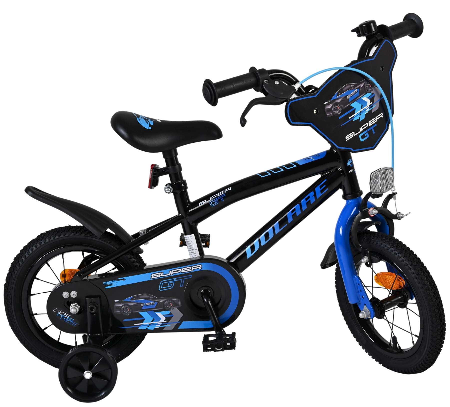 Volare Super GT Kinderfiets - Jongens - 12 inch - Blauw 10 Volare Super GT Kinderfiets - Jongens - 12 inch - Blauw - Afbeelding 10