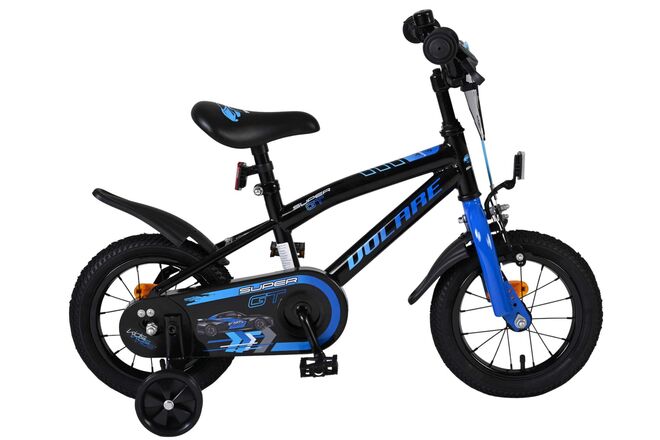 Volare Super GT Kinderfiets - Jongens - 12 inch - Blauw 1 Volare Super GT Kinderfiets - Jongens - 12 inch - Blauw