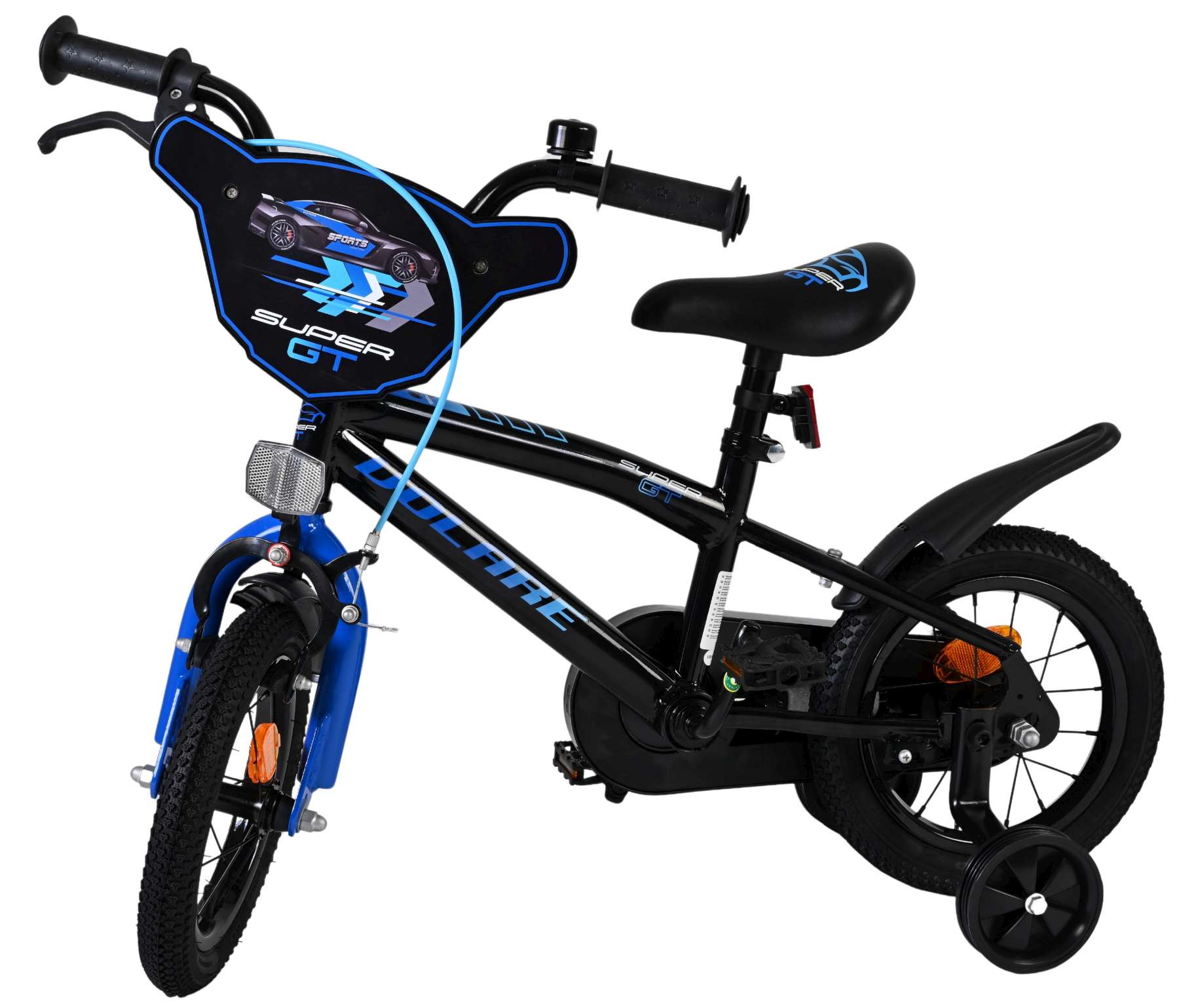 Volare Super GT Kinderfiets - Jongens - 12 inch - Blauw 8 Volare Super GT Kinderfiets - Jongens - 12 inch - Blauw - Afbeelding 8