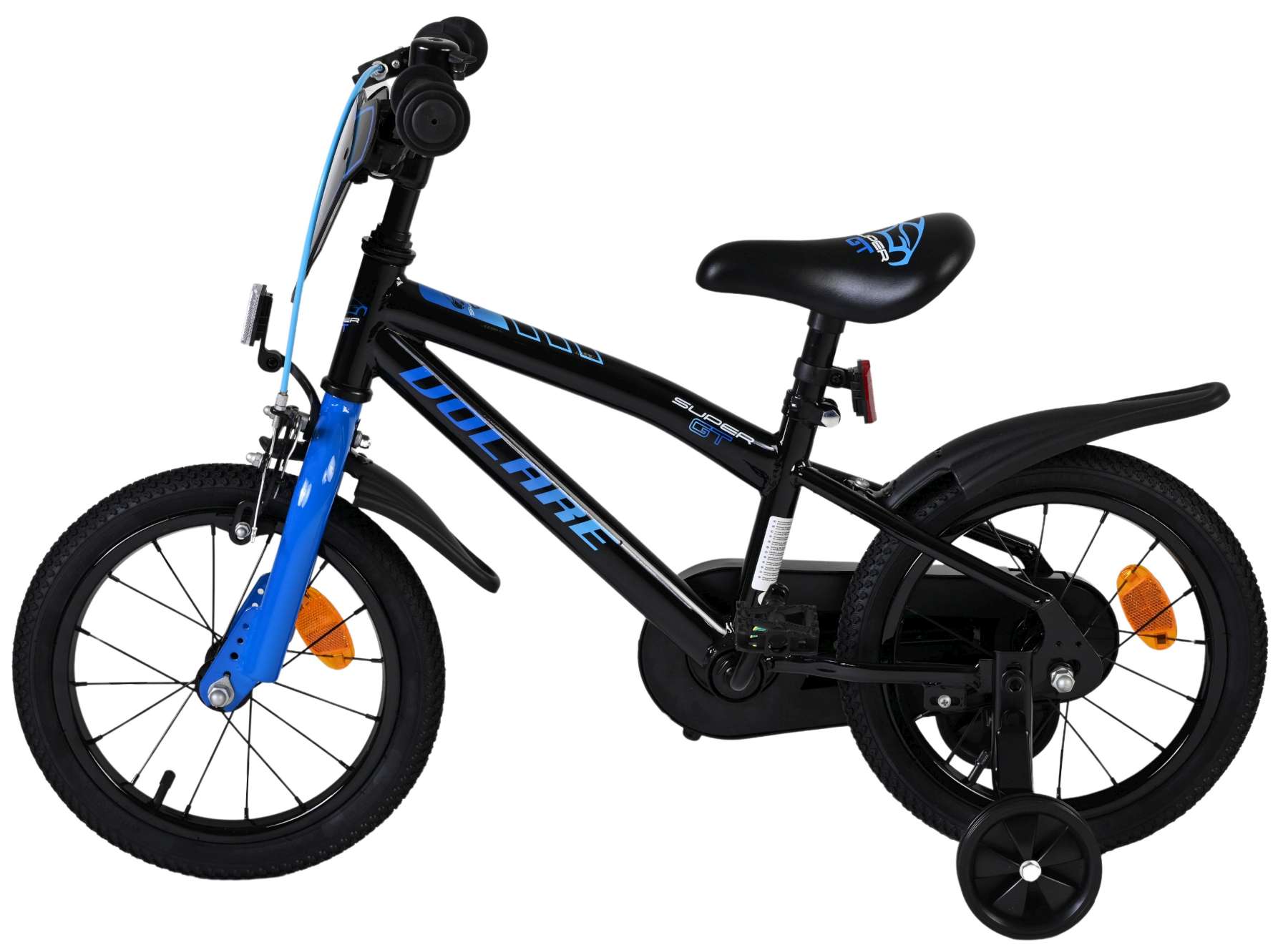 Volare Super GT Kinderfiets - Jongens - 14 inch - Blauw 7 Volare Super GT Kinderfiets - Jongens - 14 inch - Blauw - Afbeelding 7