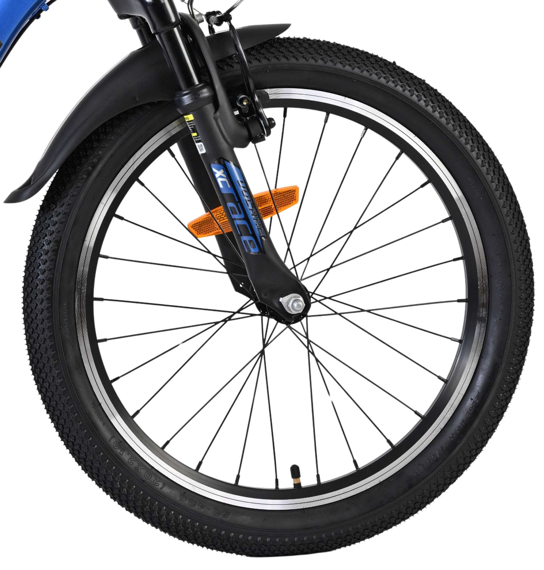 Volare XC Race Kinderfiets - 20 inch - Nexus 3 - Blauw/Grijs 3 Volare XC Race Kinderfiets - 20 inch - Nexus 3 - Blauw/Grijs - Afbeelding 3