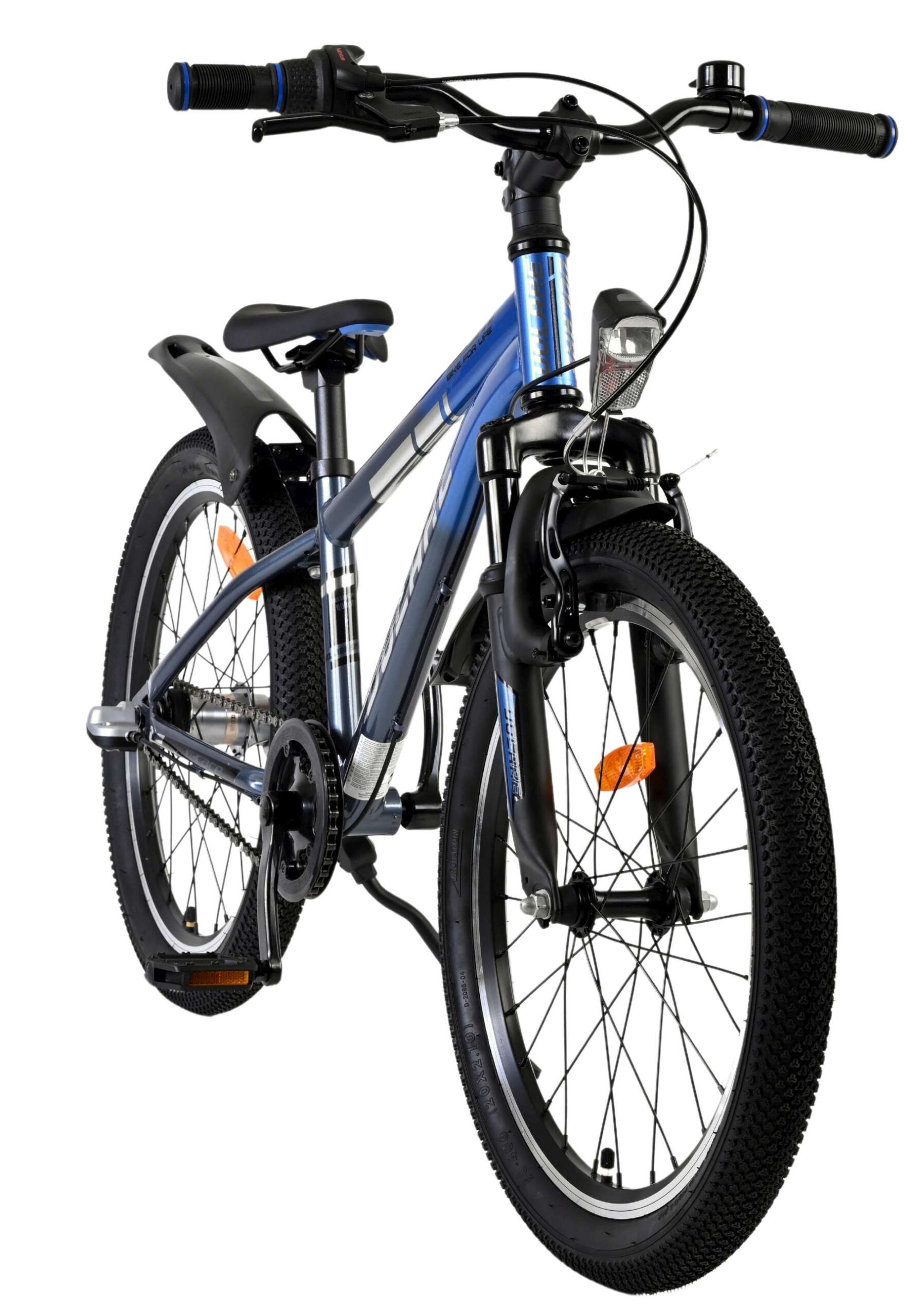 Volare XC Race Kinderfiets - 20 inch - Nexus 3 - Blauw/Grijs 6 Volare XC Race Kinderfiets - 20 inch - Nexus 3 - Blauw/Grijs - Afbeelding 6