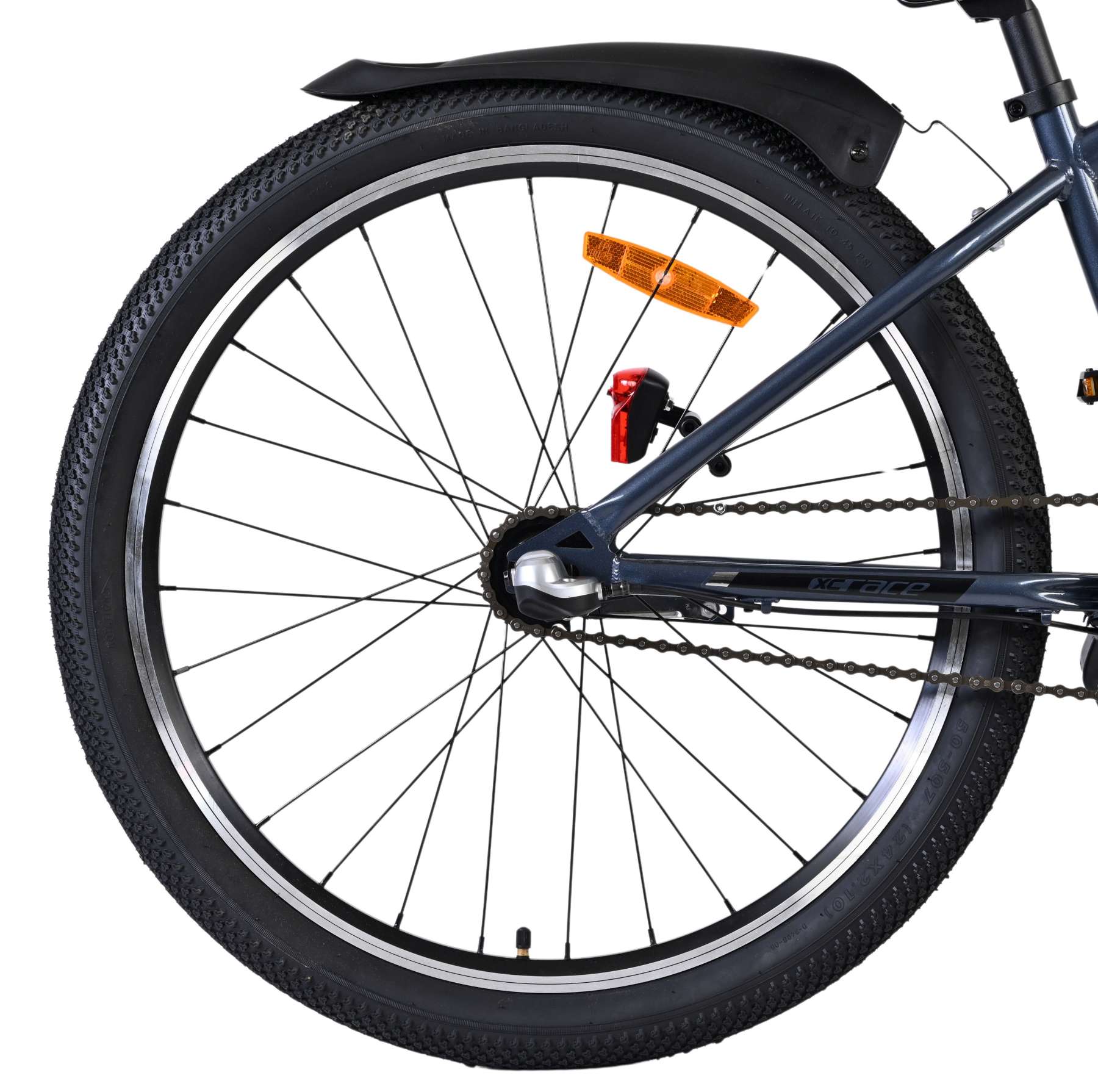 Volare XC Race Kinderfiets - 24 inch - Nexus 3 - Blauw/Grijs 2 Volare XC Race Kinderfiets - 24 inch - Nexus 3 - Blauw/Grijs - Afbeelding 2