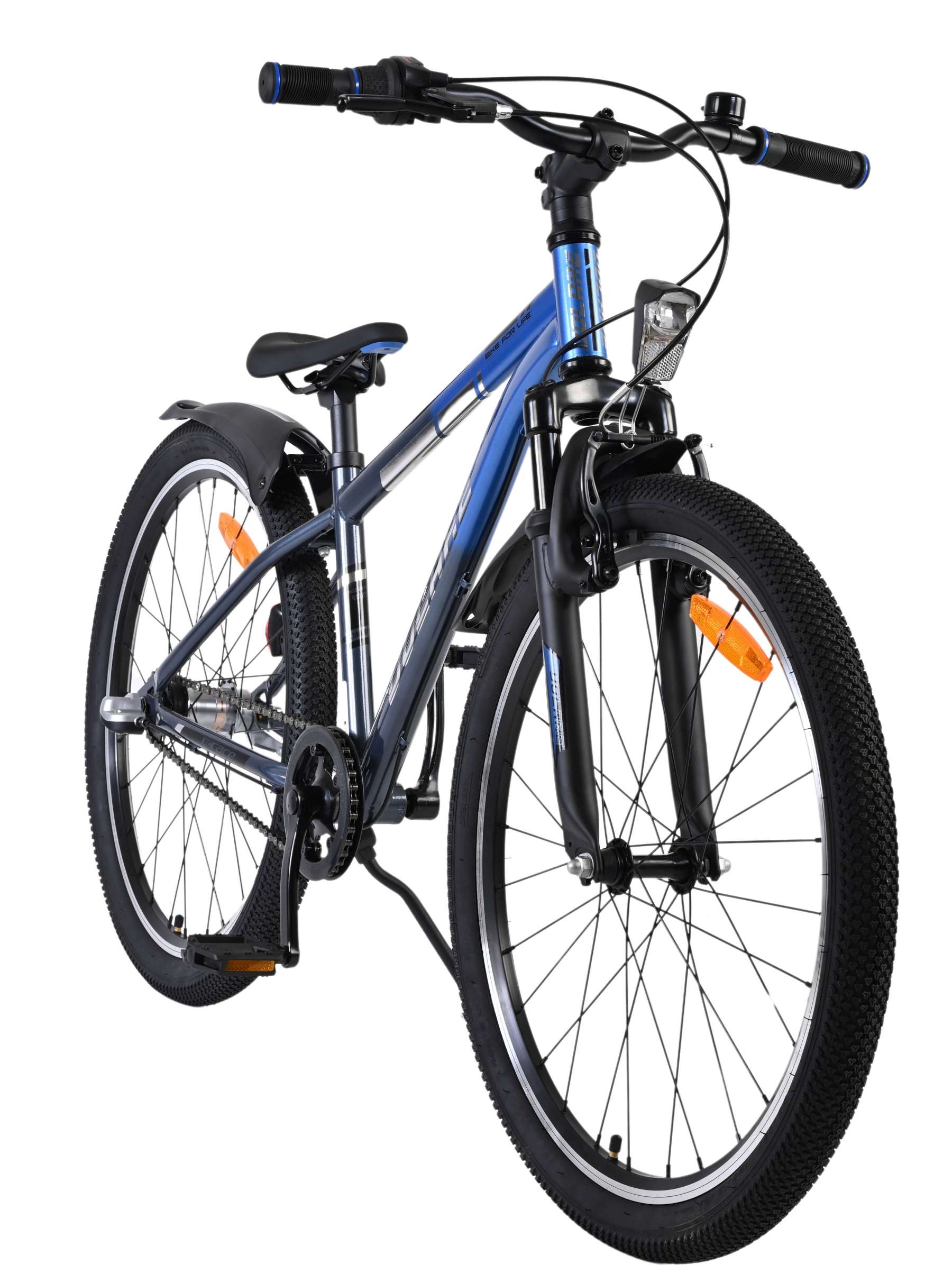 Volare XC Race Kinderfiets - 24 inch - Nexus 3 - Blauw/Grijs 6 Volare XC Race Kinderfiets - 24 inch - Nexus 3 - Blauw/Grijs - Afbeelding 6