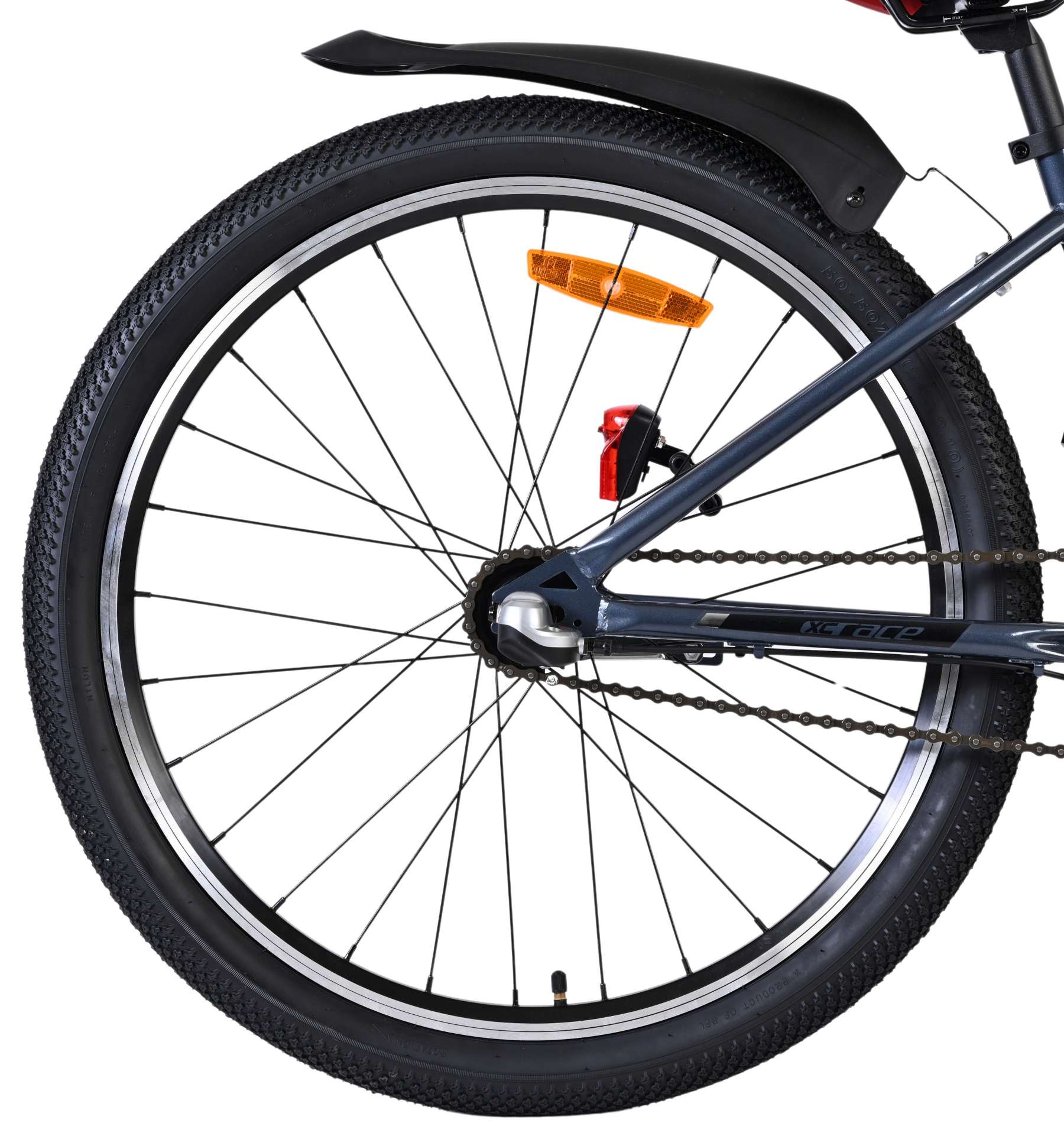 Volare XC Race Kinderfiets - 24 inch - Nexus 3 - Rood/Grijs 2 Volare XC Race Kinderfiets - 24 inch - Nexus 3 - Rood/Grijs - Afbeelding 2