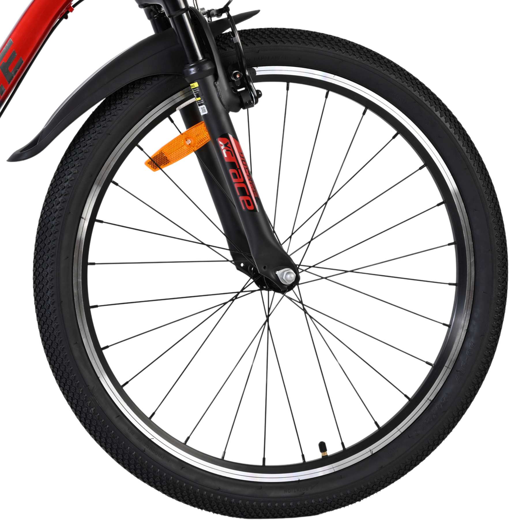 Volare XC Race Kinderfiets - 24 inch - Nexus 3 - Rood/Grijs 3 Volare XC Race Kinderfiets - 24 inch - Nexus 3 - Rood/Grijs - Afbeelding 3