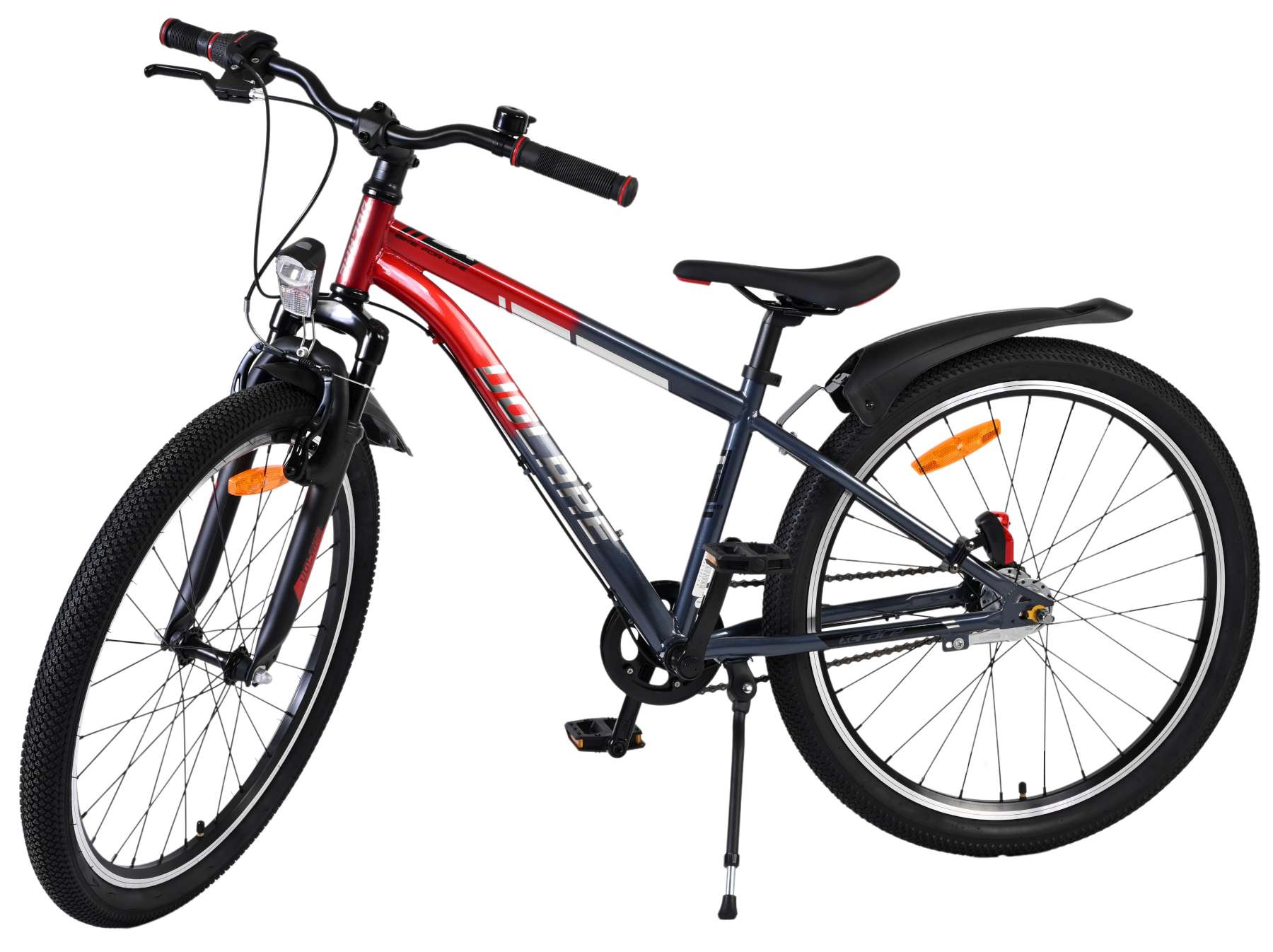 Volare XC Race Kinderfiets - 24 inch - Nexus 3 - Rood/Grijs 9 Volare XC Race Kinderfiets - 24 inch - Nexus 3 - Rood/Grijs - Afbeelding 9
