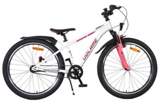 Volare XC Race Kinderfiets - 24 inch - Nexus 3 - Wit/Roze