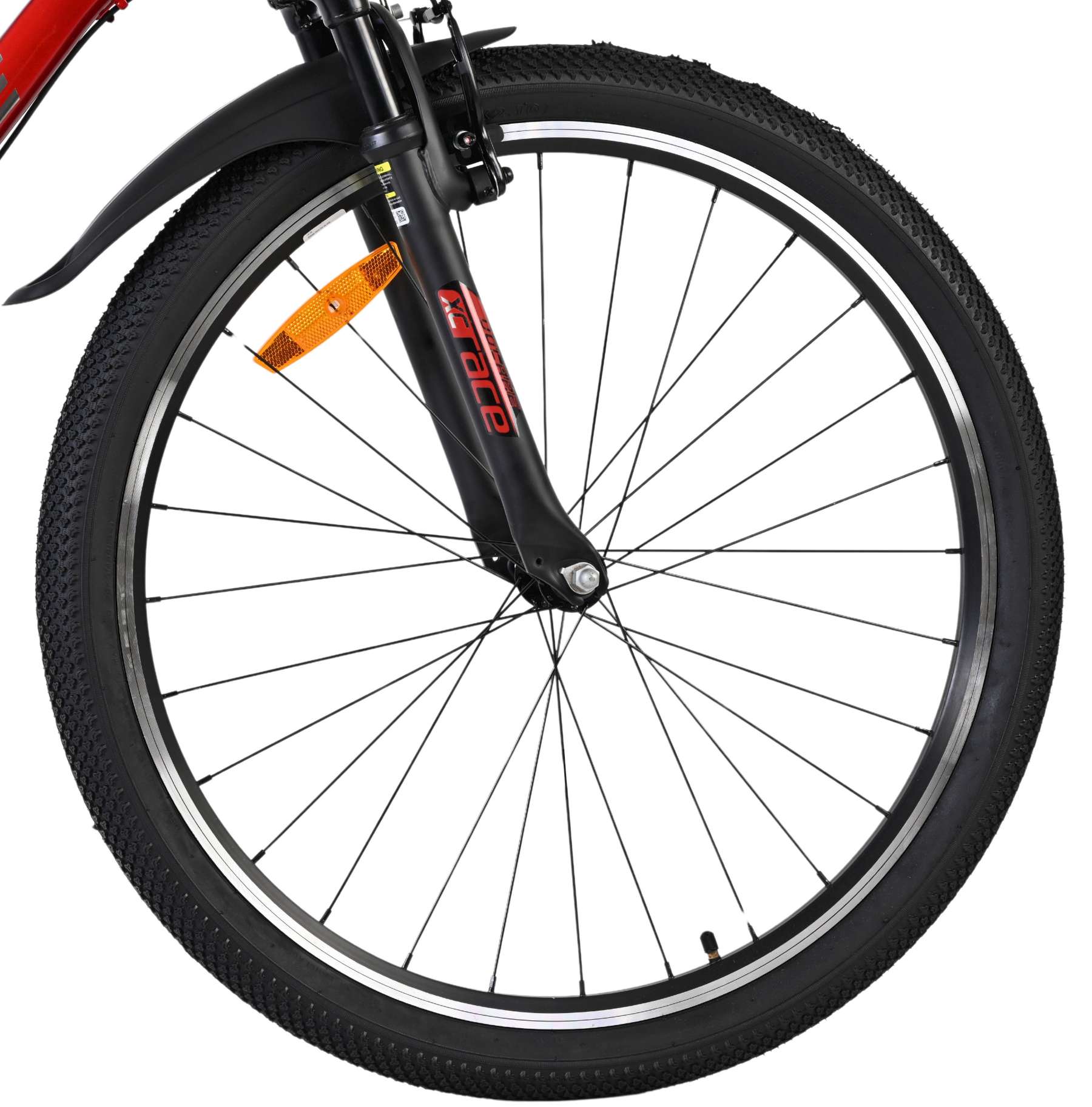 Volare XC Race Kinderfiets - 26 inch - Nexus 3 - Rood/Grijs 4 Volare XC Race Kinderfiets - 26 inch - Nexus 3 - Rood/Grijs - Afbeelding 4