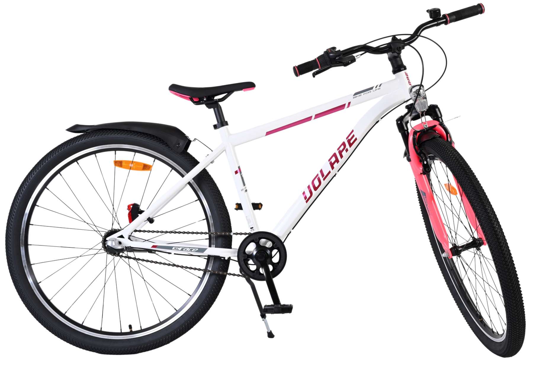 Volare XC Race Kinderfiets - 26 inch - Nexus 3 - Wit/Roze 11 Volare XC Race Kinderfiets - 26 inch - Nexus 3 - Wit/Roze - Afbeelding 11