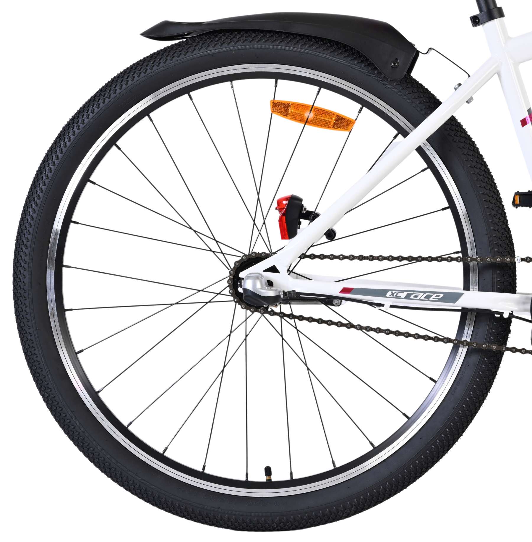 Volare XC Race Kinderfiets - 26 inch - Nexus 3 - Wit/Roze 2 Volare XC Race Kinderfiets - 26 inch - Nexus 3 - Wit/Roze - Afbeelding 2