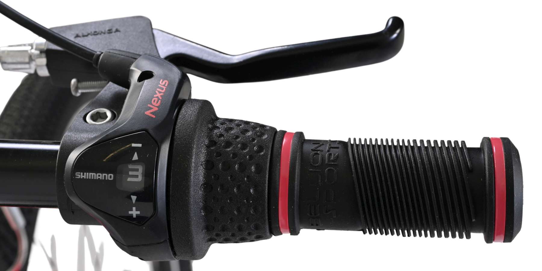 Volare XC Race Kinderfiets - 26 inch - Nexus 3 - Wit/Roze 5 Volare XC Race Kinderfiets - 26 inch - Nexus 3 - Wit/Roze - Afbeelding 5