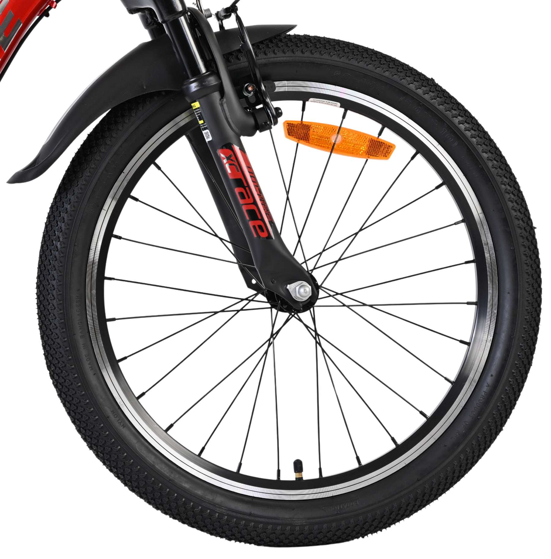Volare XC Race Kinderfiets - 20 inch - Nexus 3 - Rood/Grijs 3 Volare XC Race Kinderfiets - 20 inch - Nexus 3 - Rood/Grijs - Afbeelding 3