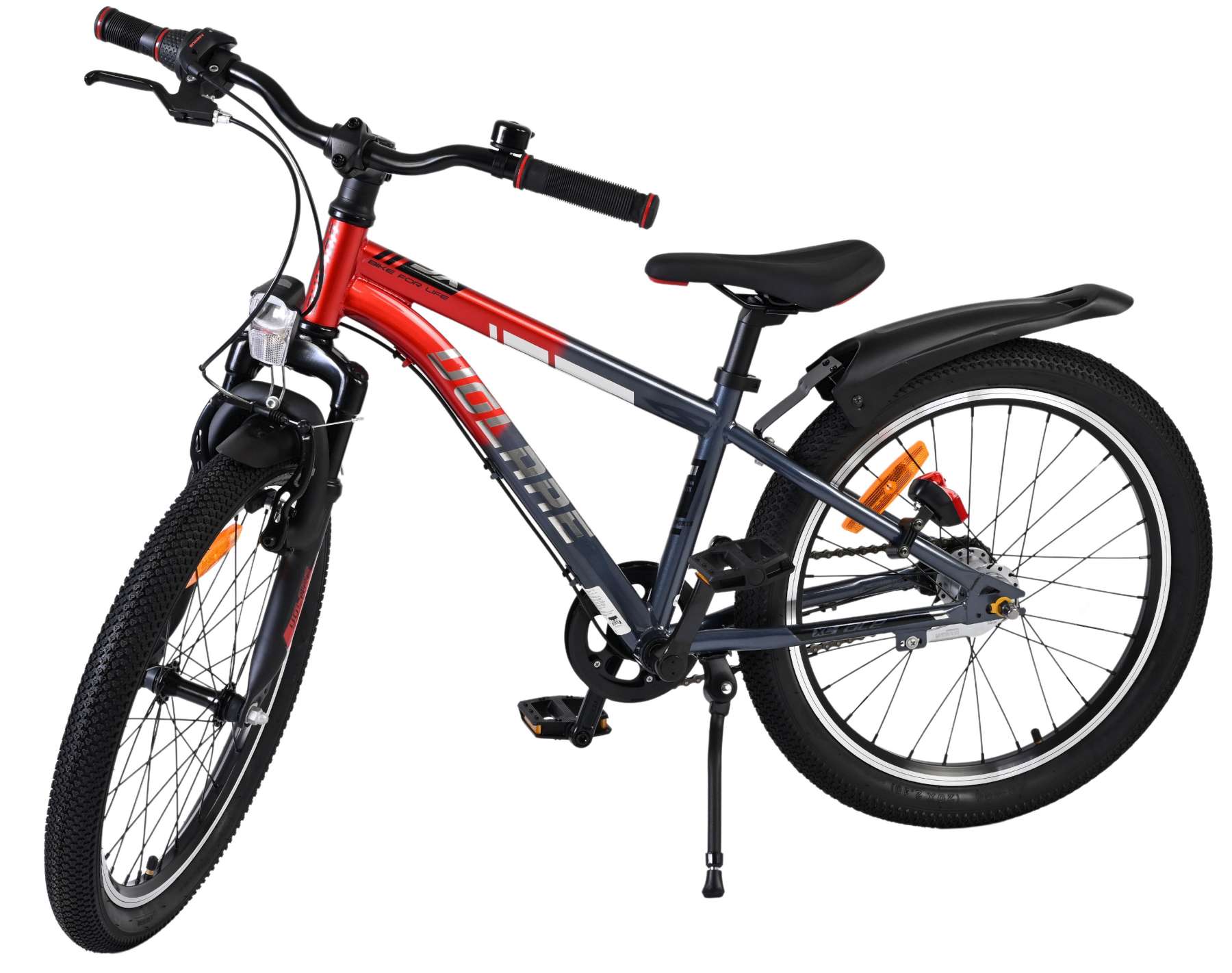 Volare XC Race Kinderfiets - 20 inch - Nexus 3 - Rood/Grijs 9 Volare XC Race Kinderfiets - 20 inch - Nexus 3 - Rood/Grijs - Afbeelding 9