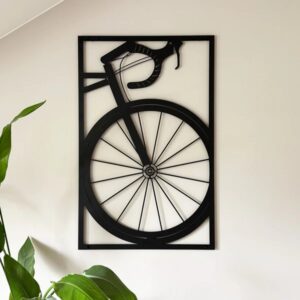 metalen wanddecoratie wielrenfiets 300x300 1