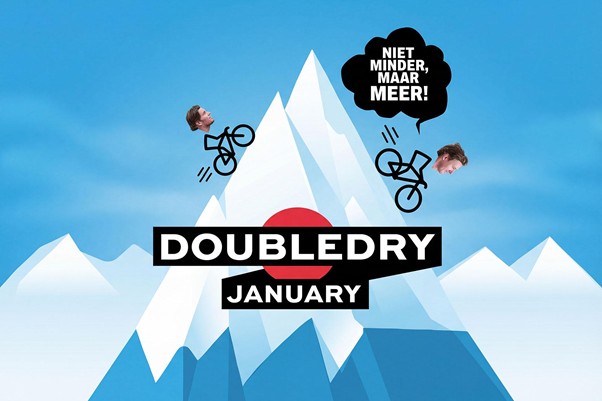 Een nieuwe fietstocht in de dubbele schoonheid van januari 10 Double Dry January goed