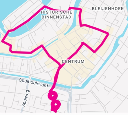 Voertuigparade 2025 9 route