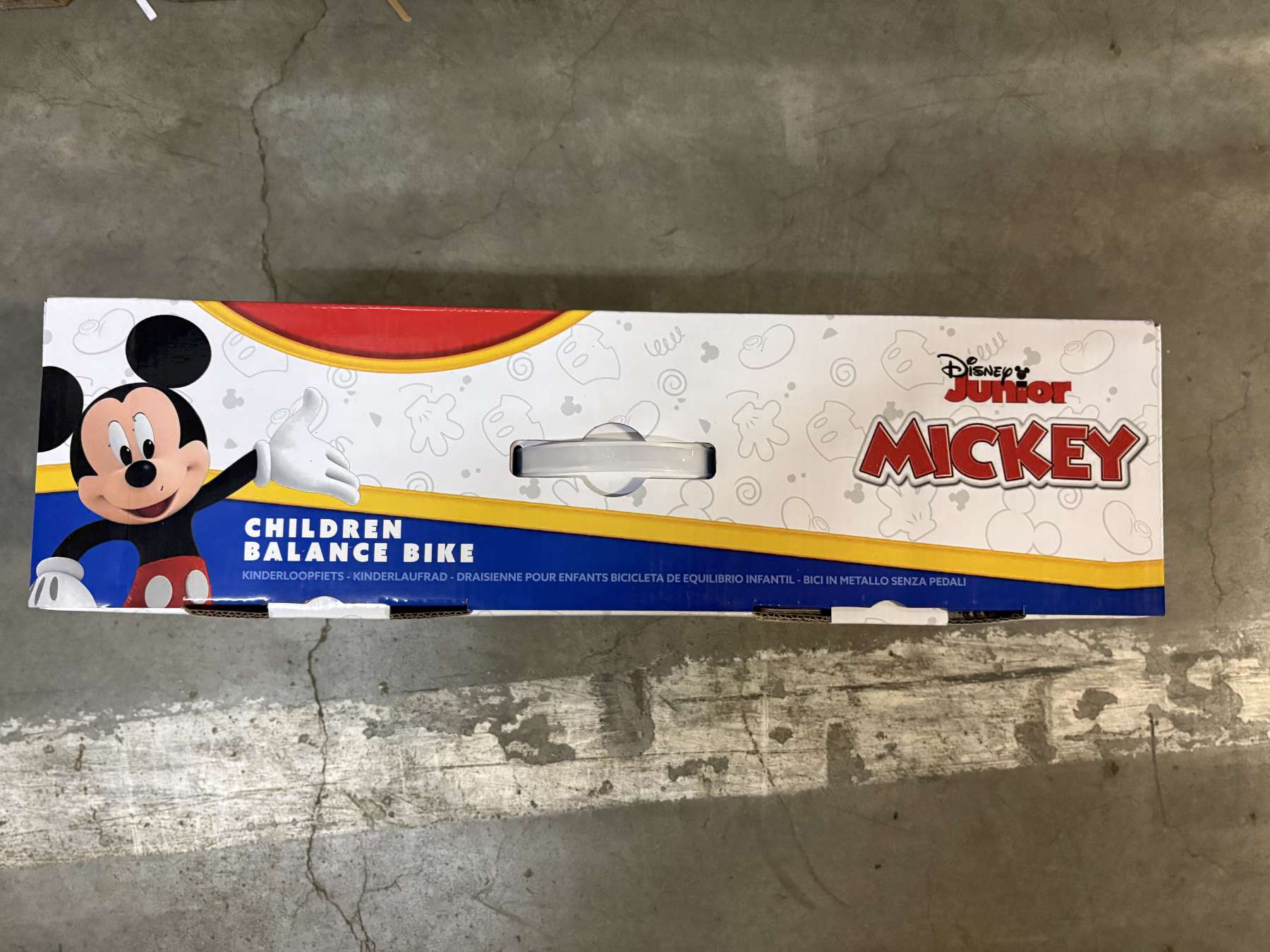 Disney Mickey loopfiets metaal 6 Disney Mickey loopfiets metaal - Afbeelding 6