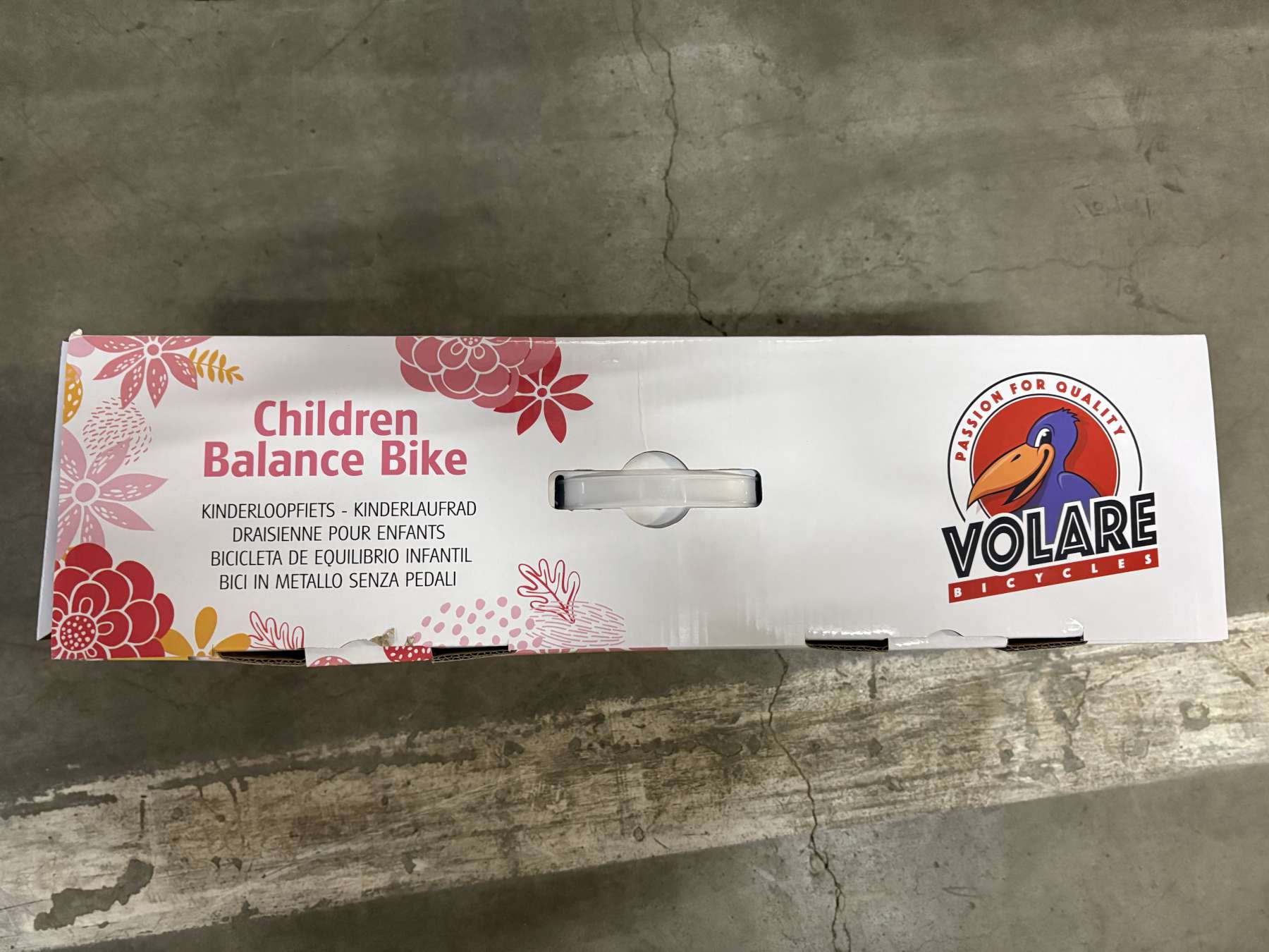 Volare loopfiets - Roze 9 Volare loopfiets - Roze - Afbeelding 9