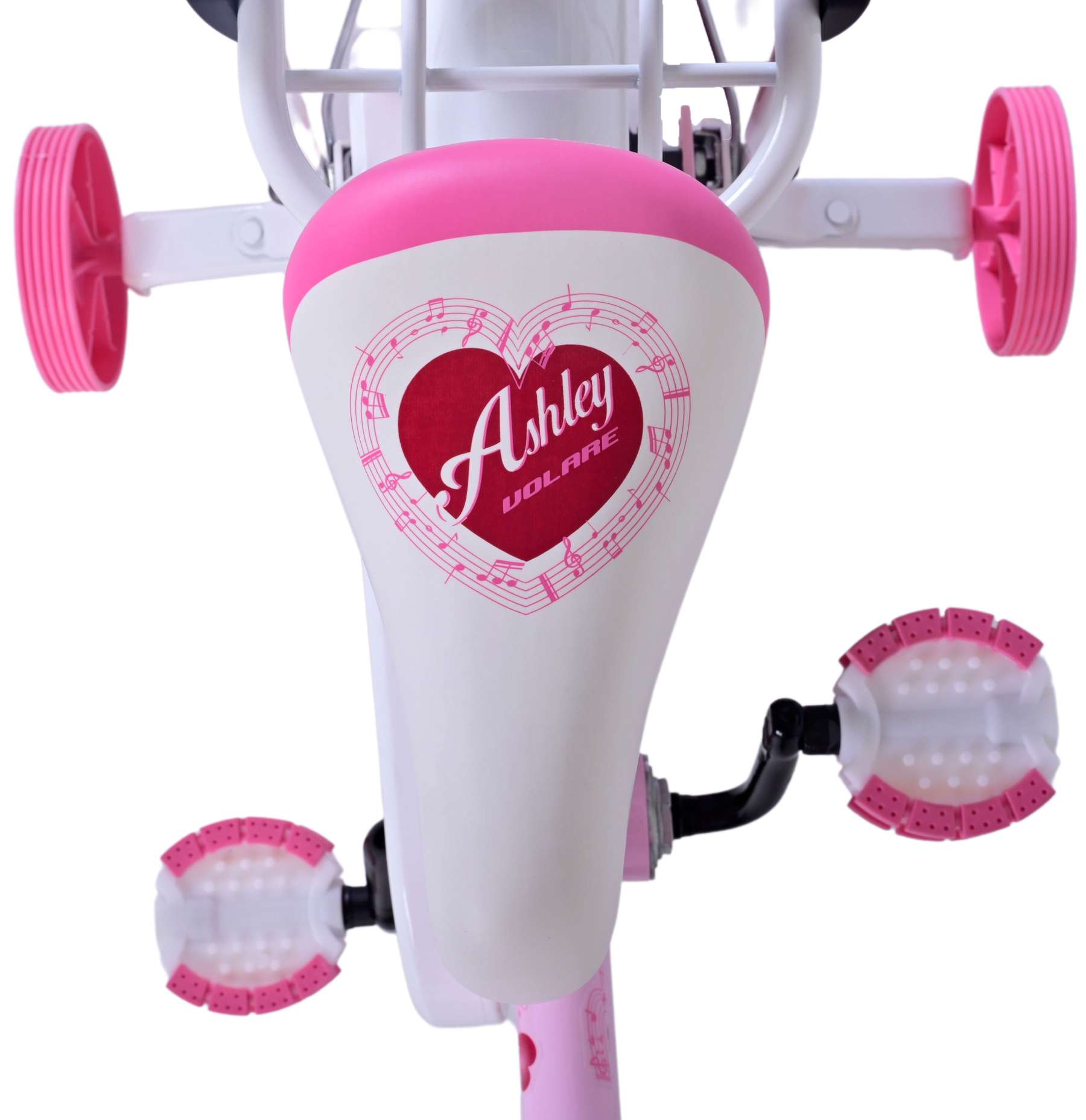Volare Ashley Kinderfiets - Meisjes - 14 inch - Roze 4 Volare Ashley Kinderfiets - Meisjes - 14 inch - Roze - Afbeelding 4