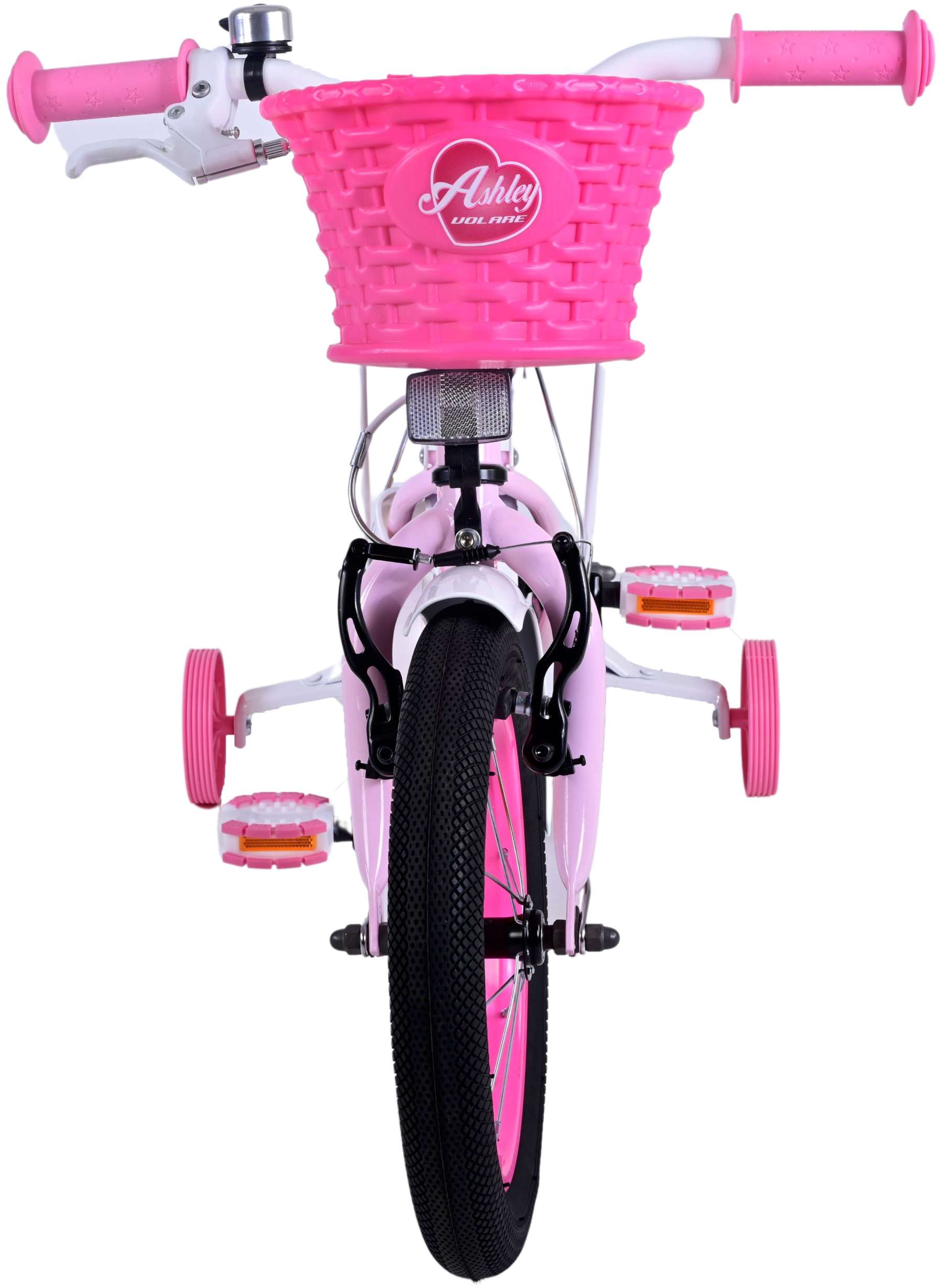 Volare Ashley Kinderfiets - Meisjes - 14 inch - Roze 6 Volare Ashley Kinderfiets - Meisjes - 14 inch - Roze - Afbeelding 6