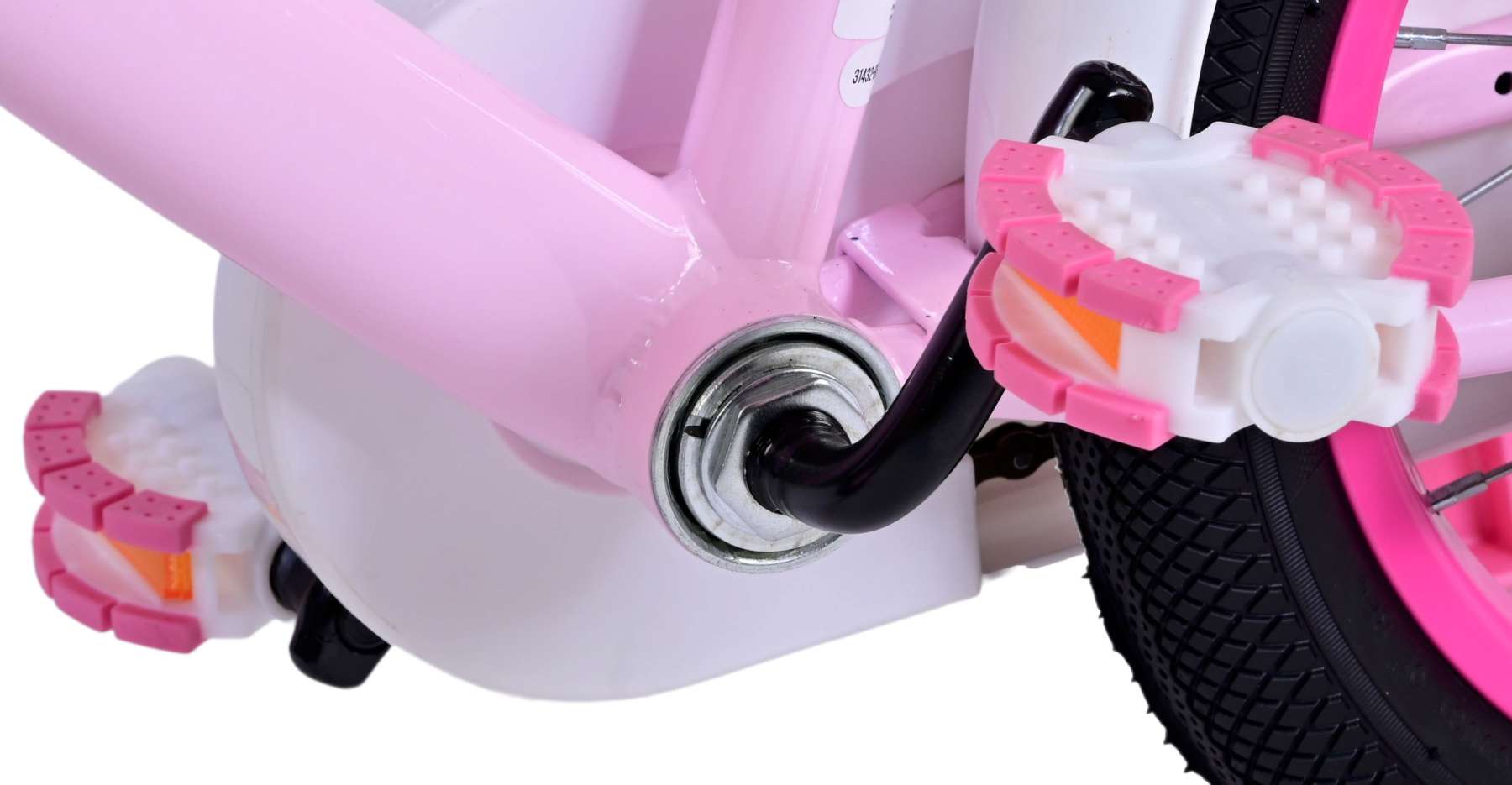 Volare Ashley Kinderfiets - Meisjes - 14 inch - Roze 9 Volare Ashley Kinderfiets - Meisjes - 14 inch - Roze - Afbeelding 9