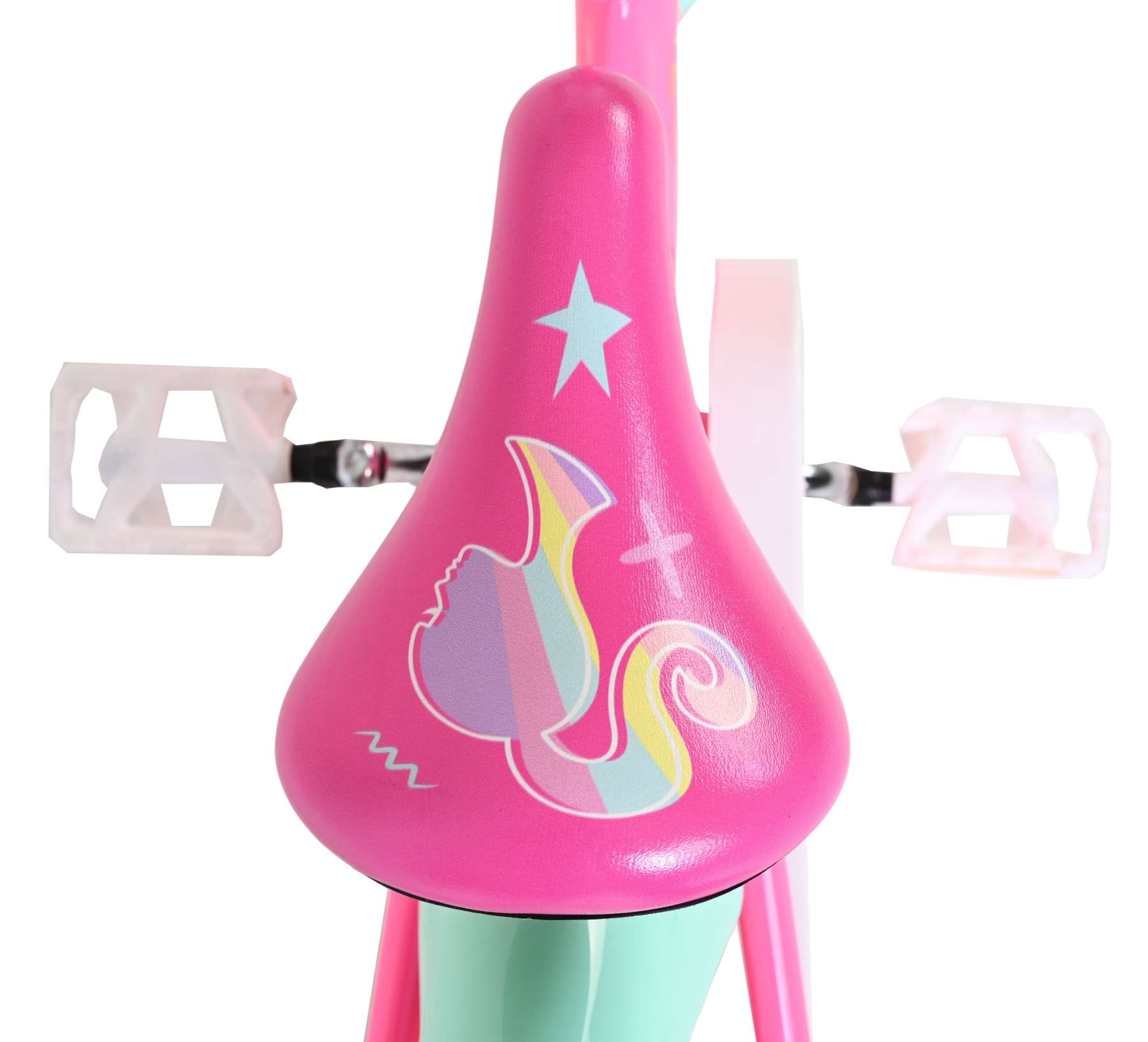 Barbie Kinderfiets - Meisjes - 14 inch - Roze 4 Barbie Kinderfiets - Meisjes - 14 inch - Roze - Afbeelding 4