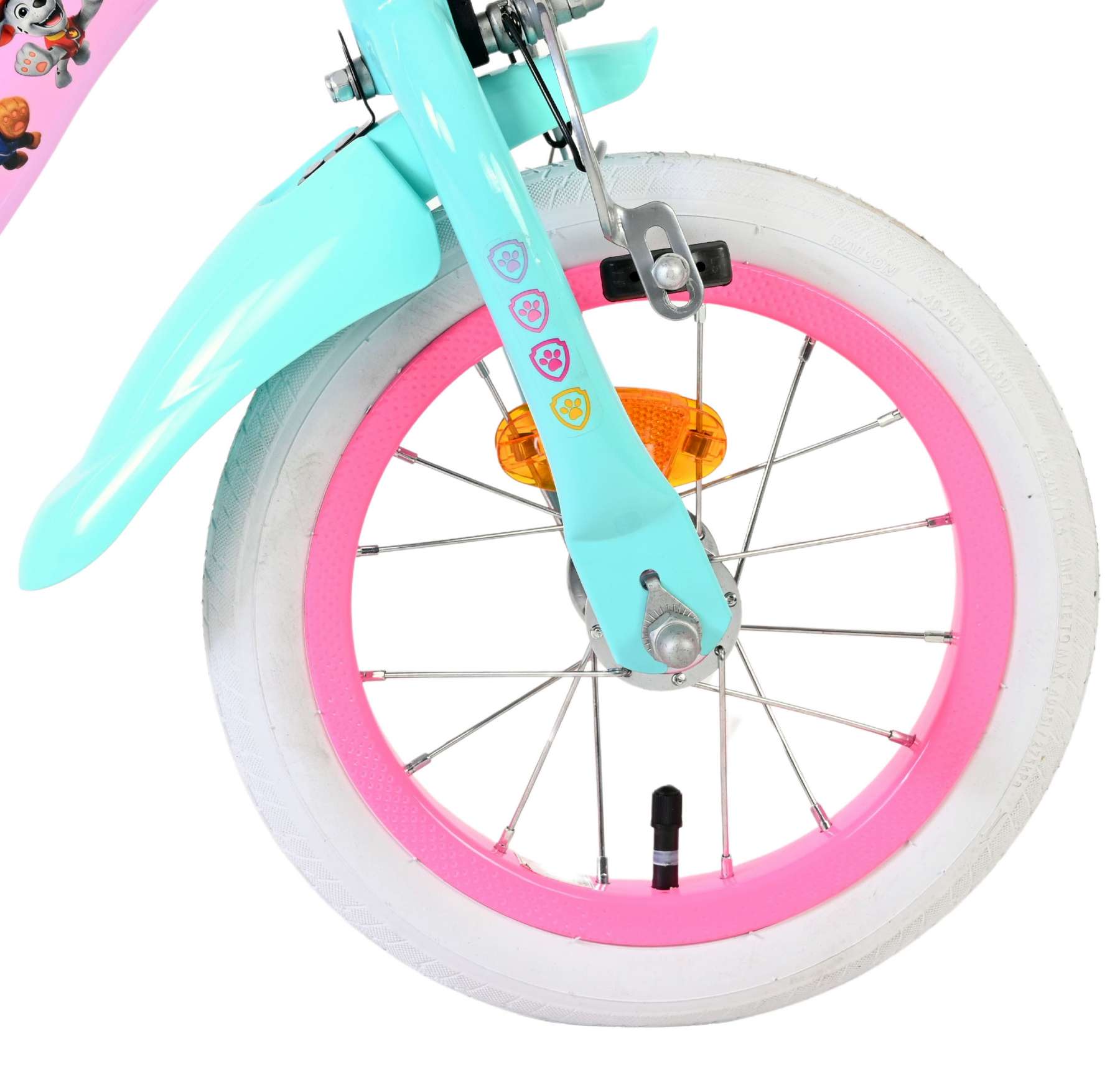 Paw Patrol Kinderfiets - Meisjes - 12 inch - Roze 10 Paw Patrol Kinderfiets - Meisjes - 12 inch - Roze - Afbeelding 10