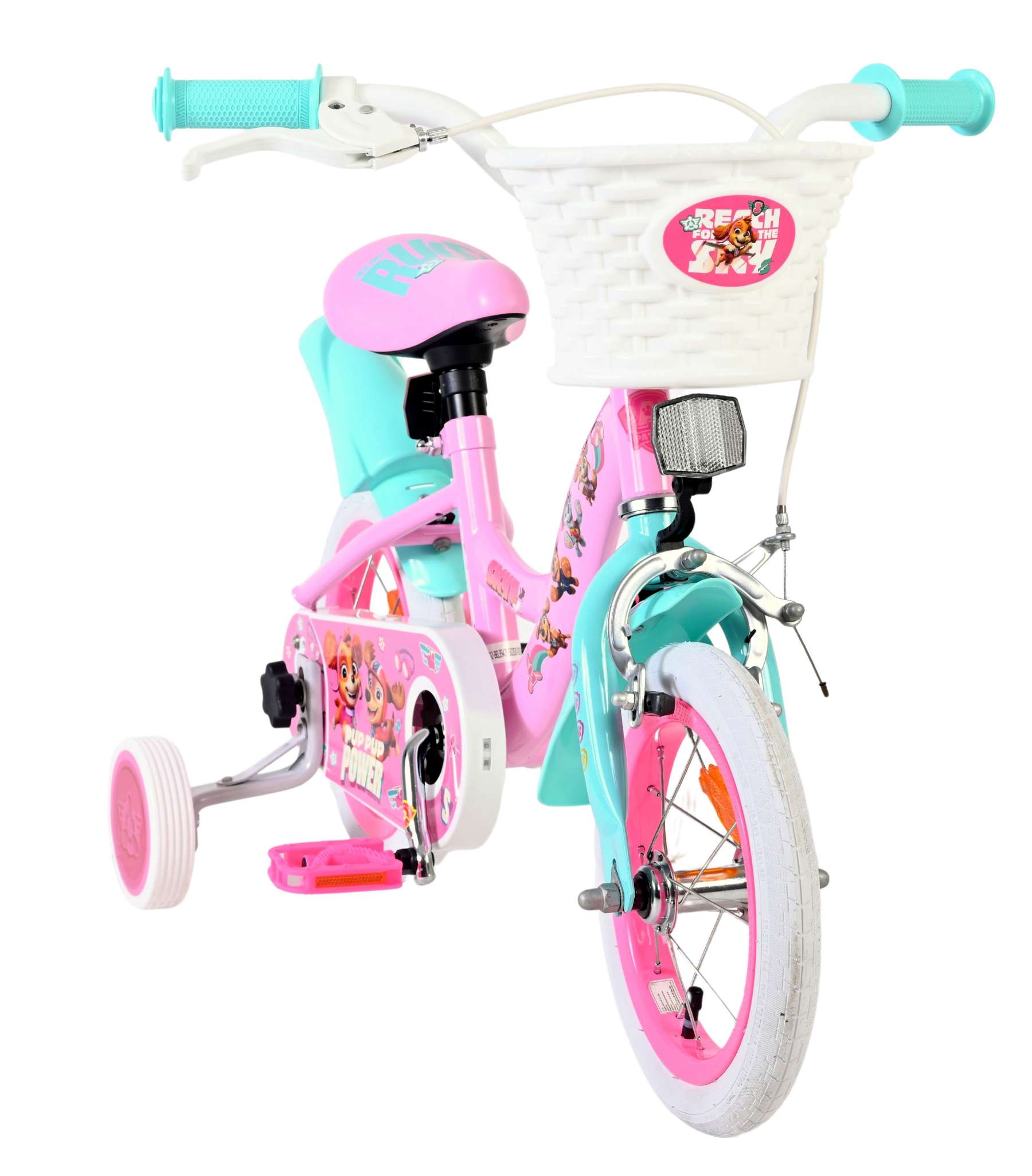 Paw Patrol Kinderfiets - Meisjes - 12 inch - Roze 3 Paw Patrol Kinderfiets - Meisjes - 12 inch - Roze - Afbeelding 3
