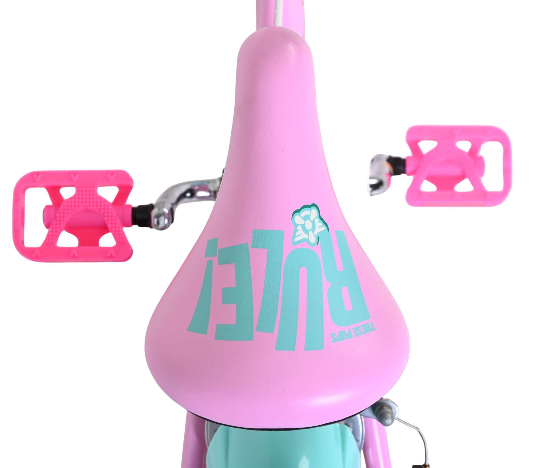 Paw Patrol Kinderfiets - Meisjes - 12 inch - Roze - Twee handremmen 4 Paw Patrol Kinderfiets - Meisjes - 12 inch - Roze - Twee handremmen - Afbeelding 4