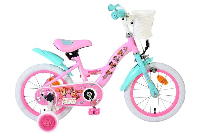 Paw Patrol Kinderfiets - Meisjes - 14 inch - Roze 1 Paw Patrol Kinderfiets - Meisjes - 14 inch - Roze