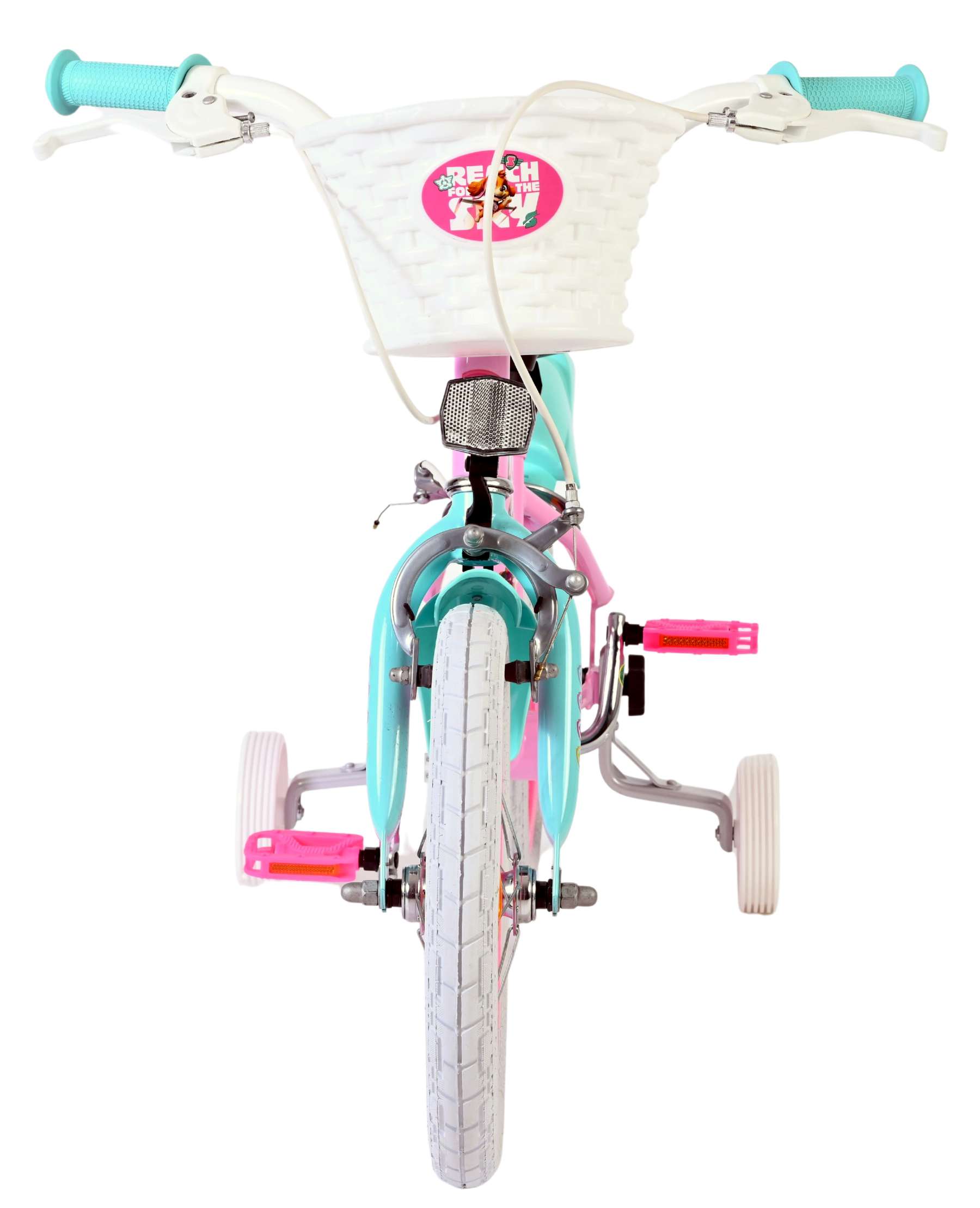 Paw Patrol Kinderfiets - Meisjes - 14 inch - Roze - Twee handremmen 6 Paw Patrol Kinderfiets - Meisjes - 14 inch - Roze - Twee handremmen - Afbeelding 6