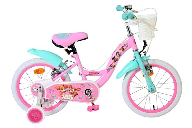 Paw Patrol Kinderfiets - Meisjes - 16 inch - Roze - Twee handremmen 1 Paw Patrol Kinderfiets - Meisjes - 16 inch - Roze - Twee handremmen