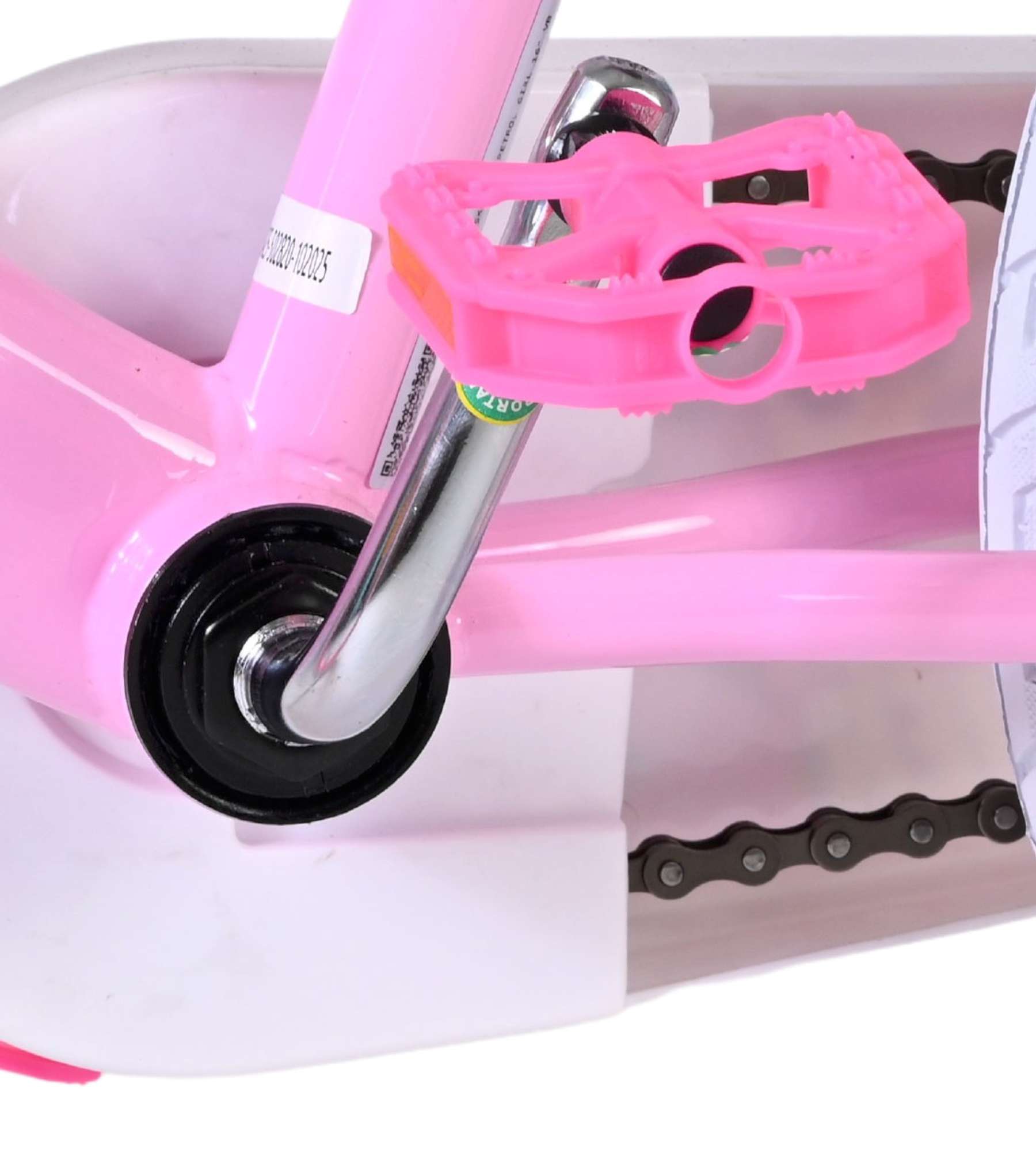 Paw Patrol Kinderfiets - Meisjes - 16 inch - Roze - Twee handremmen 9 Paw Patrol Kinderfiets - Meisjes - 16 inch - Roze - Twee handremmen - Afbeelding 9