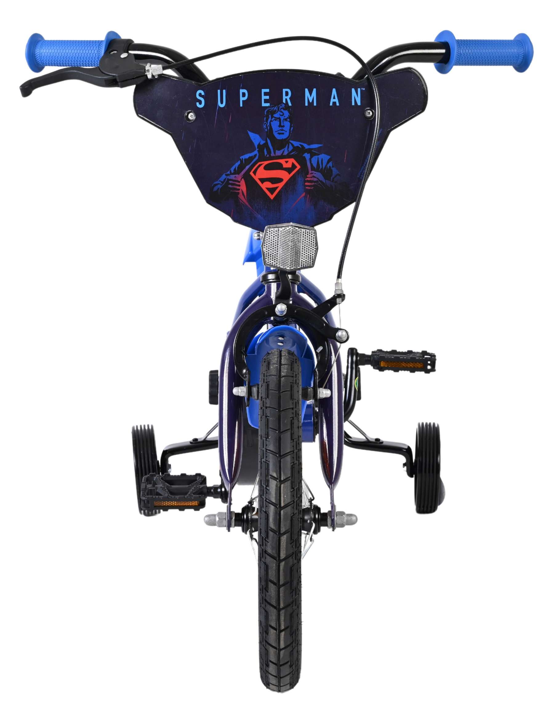 Superman Kinderfiets - Jongens - 14 inch - Blauw 6 Superman Kinderfiets - Jongens - 14 inch - Blauw - Afbeelding 6