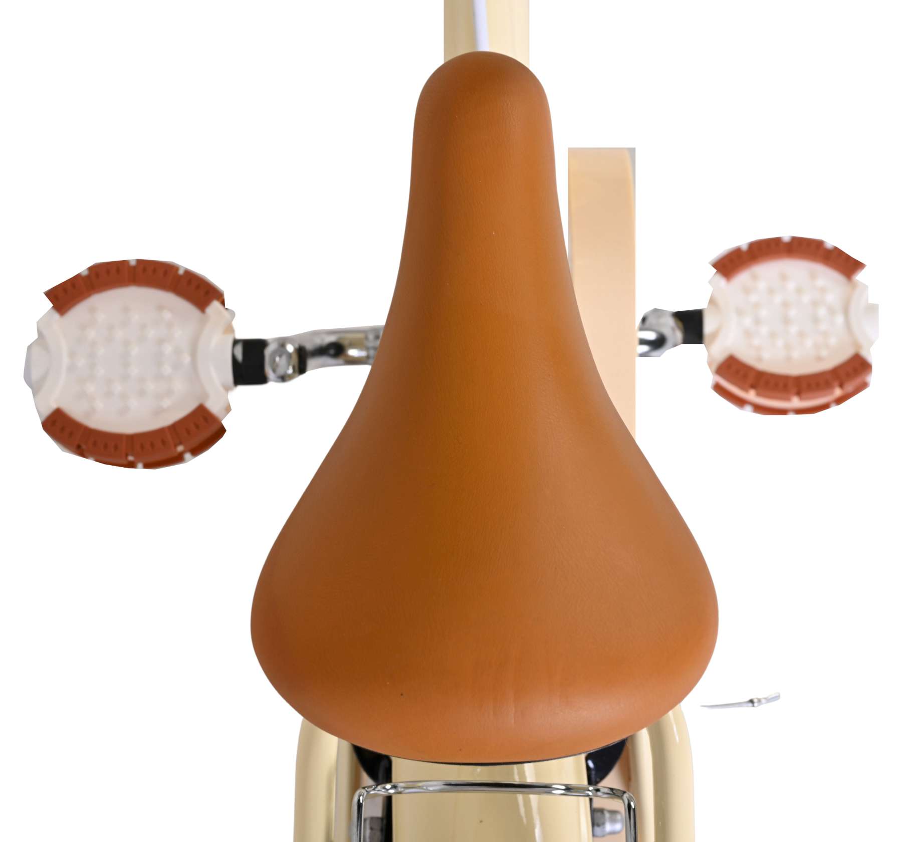 Volare Ashley Kinderfiets - Meisjes - 12 inch - Créme - Twee handremmen 4 Volare Ashley Kinderfiets - Meisjes - 12 inch - Créme - Twee handremmen - Afbeelding 4