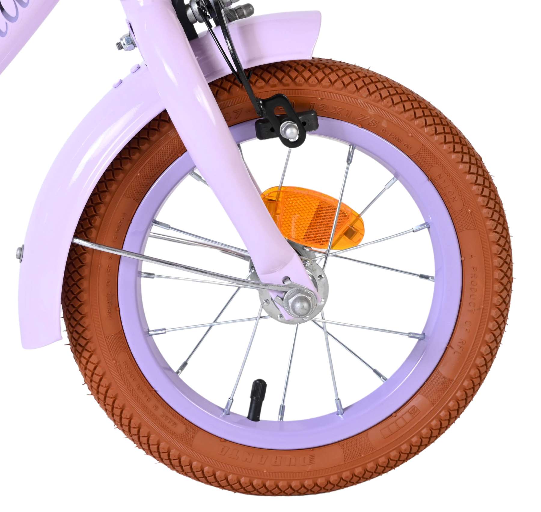 Volare Ashley Kinderfiets - Meisjes - 12 inch - Lila 3 Volare Ashley Kinderfiets - Meisjes - 12 inch - Lila - Afbeelding 3