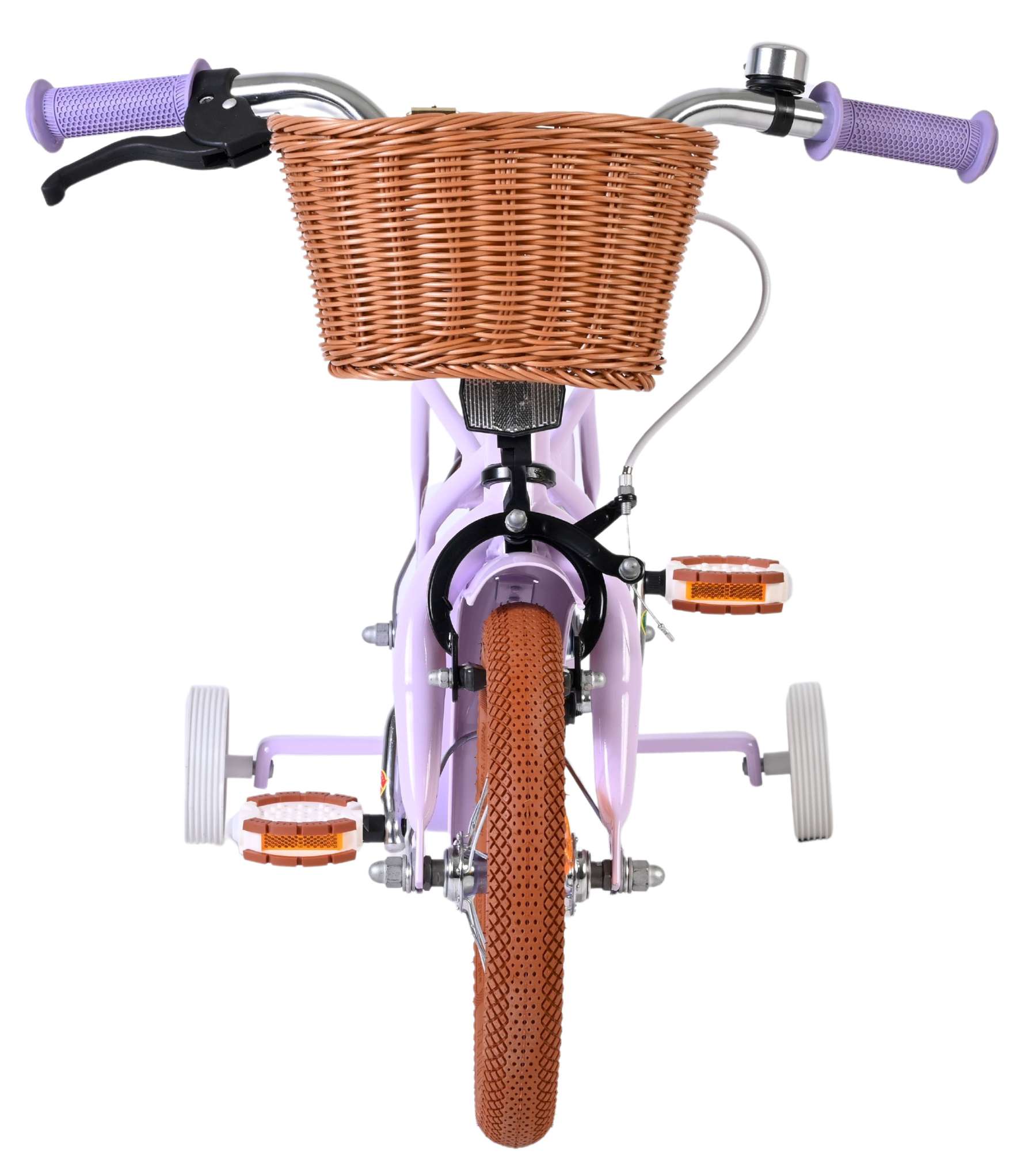 Volare Ashley Kinderfiets - Meisjes - 12 inch - Lila 6 Volare Ashley Kinderfiets - Meisjes - 12 inch - Lila - Afbeelding 6