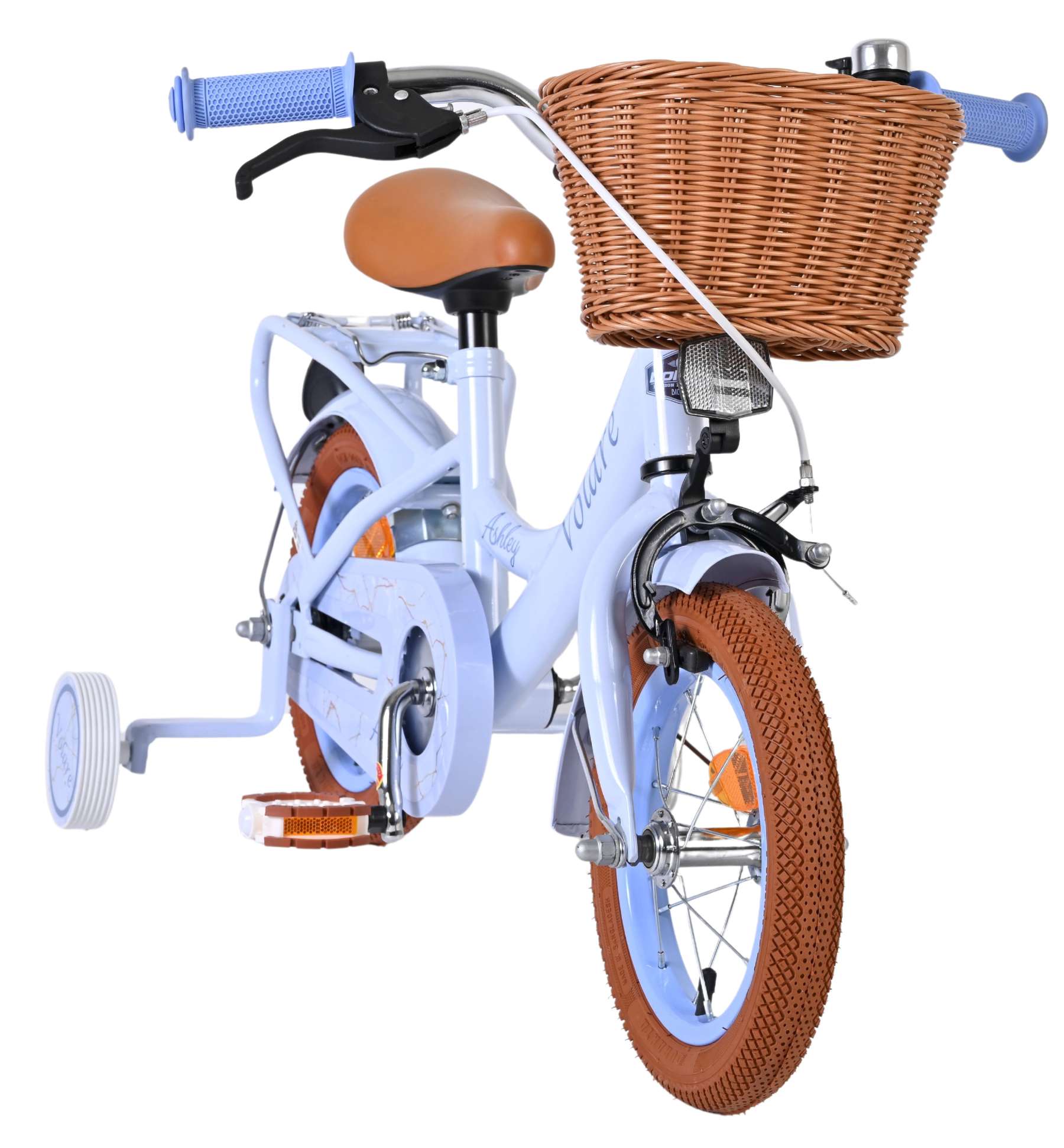 Volare Ashley Kinderfiets - Meisjes - 12 inch - Pastel Blauw 5 Volare Ashley Kinderfiets - Meisjes - 12 inch - Pastel Blauw - Afbeelding 5