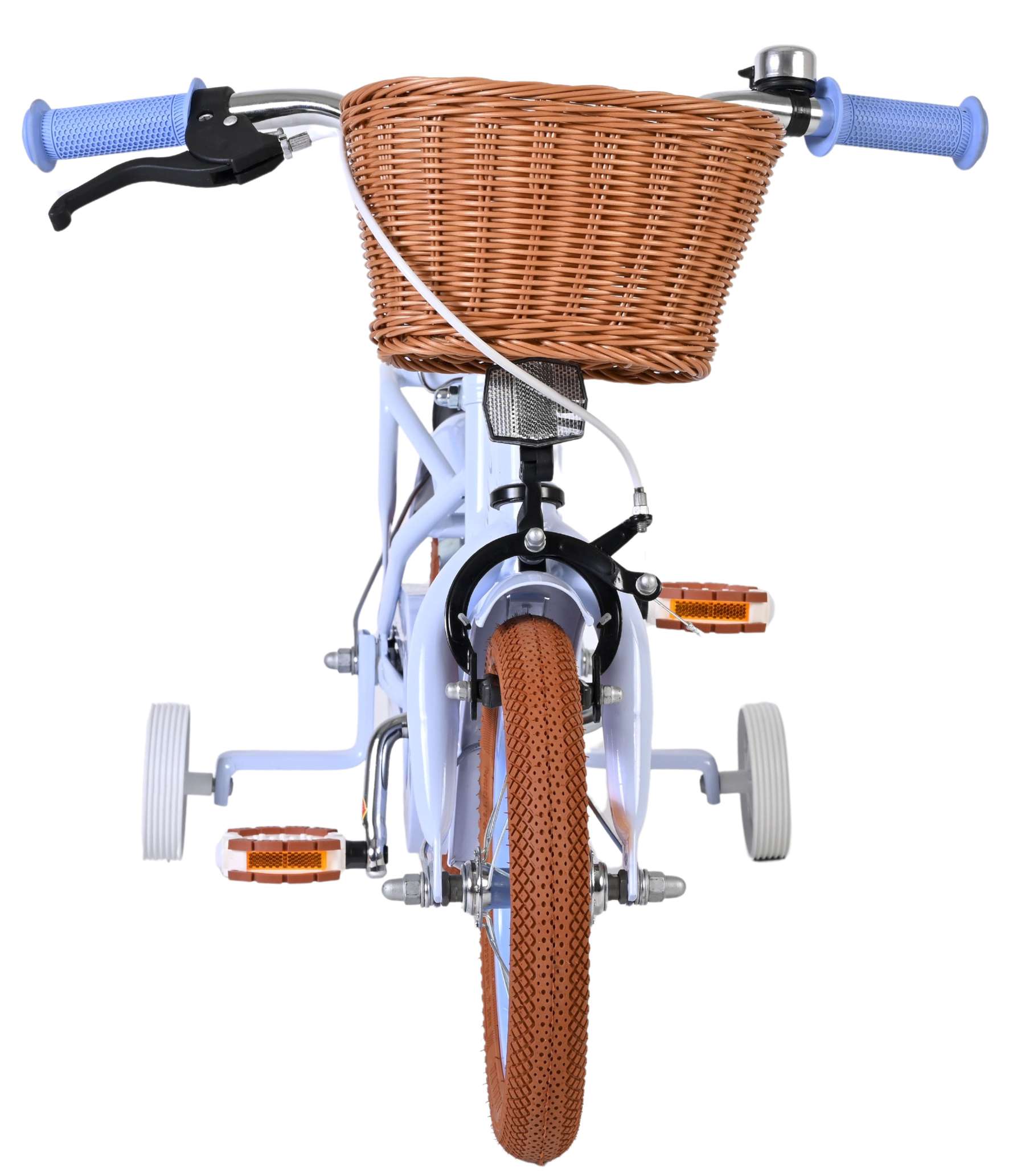 Volare Ashley Kinderfiets - Meisjes - 12 inch - Pastel Blauw 6 Volare Ashley Kinderfiets - Meisjes - 12 inch - Pastel Blauw - Afbeelding 6