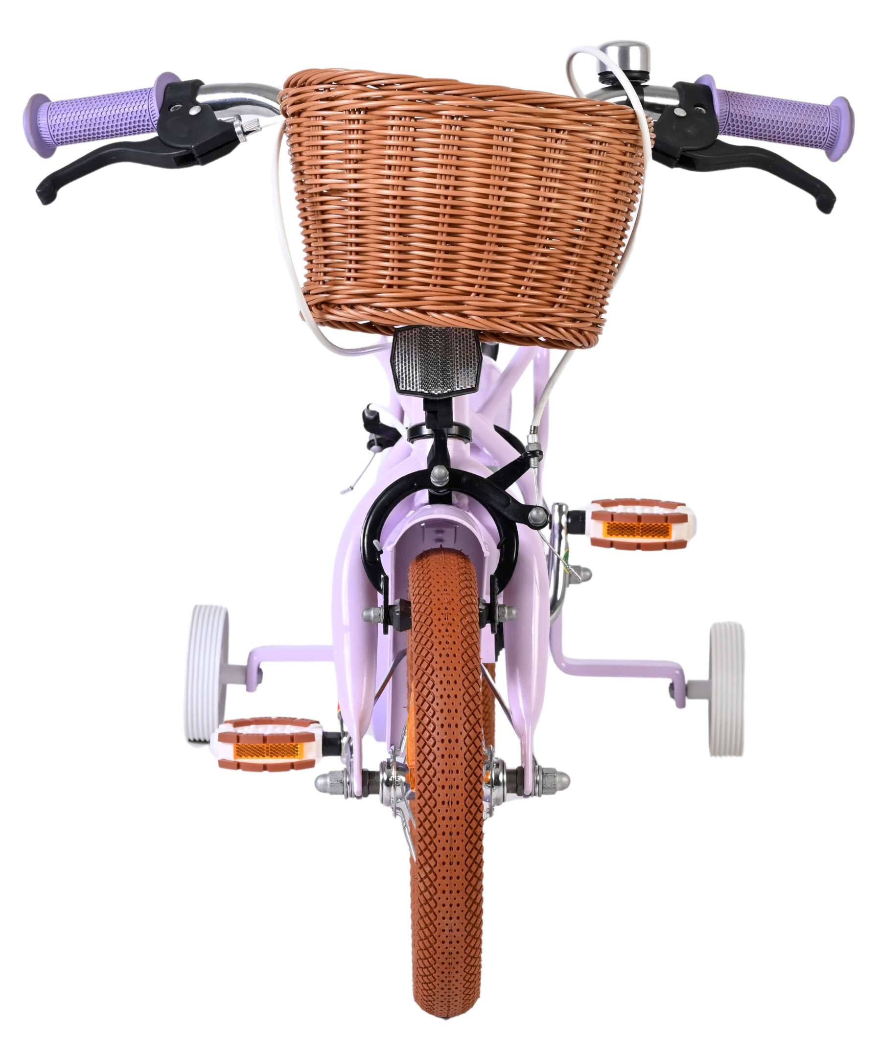 Volare Ashley Kinderfiets - Meisjes - 12 inch - Lila - Twee handremmen 5 Volare Ashley Kinderfiets - Meisjes - 12 inch - Lila - Twee handremmen - Afbeelding 5