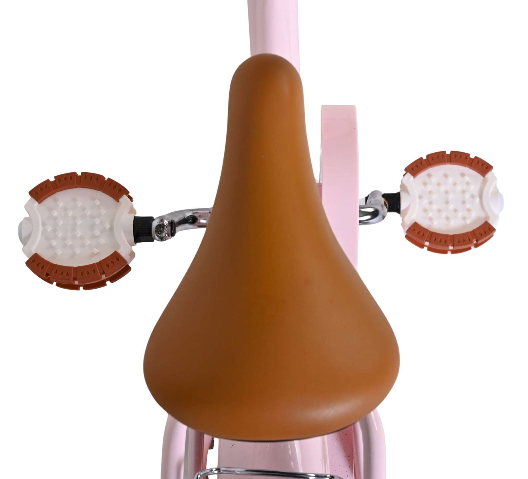 Volare Ashley Kinderfiets - Meisjes - 12 inch - Roze 4 Volare Ashley Kinderfiets - Meisjes - 12 inch - Roze - Afbeelding 4