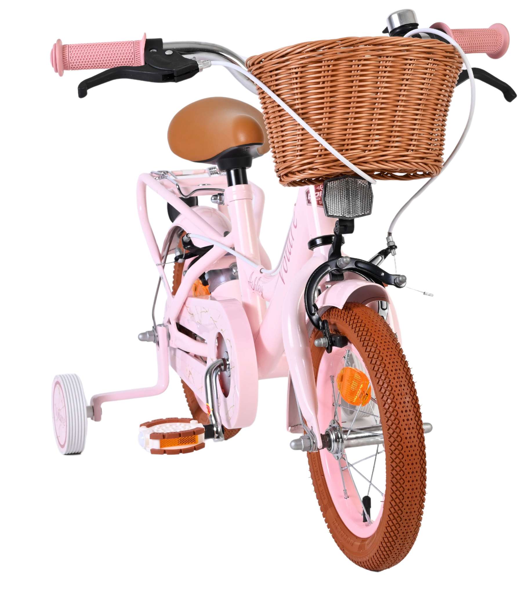 Volare Ashley Kinderfiets - Meisjes - 12 inch - Roze - Twee handremmen 5 Volare Ashley Kinderfiets - Meisjes - 12 inch - Roze - Twee handremmen - Afbeelding 5