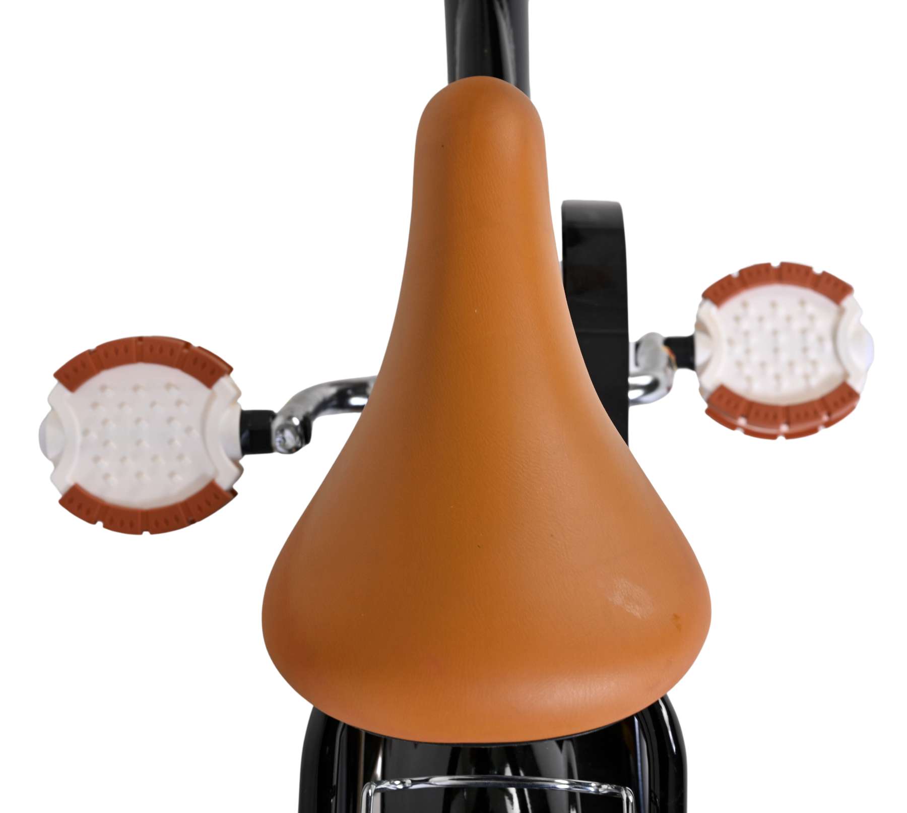 Volare Ashley Kinderfiets - Meisjes - 12 inch - Zwart 4 Volare Ashley Kinderfiets - Meisjes - 12 inch - Zwart - Afbeelding 4