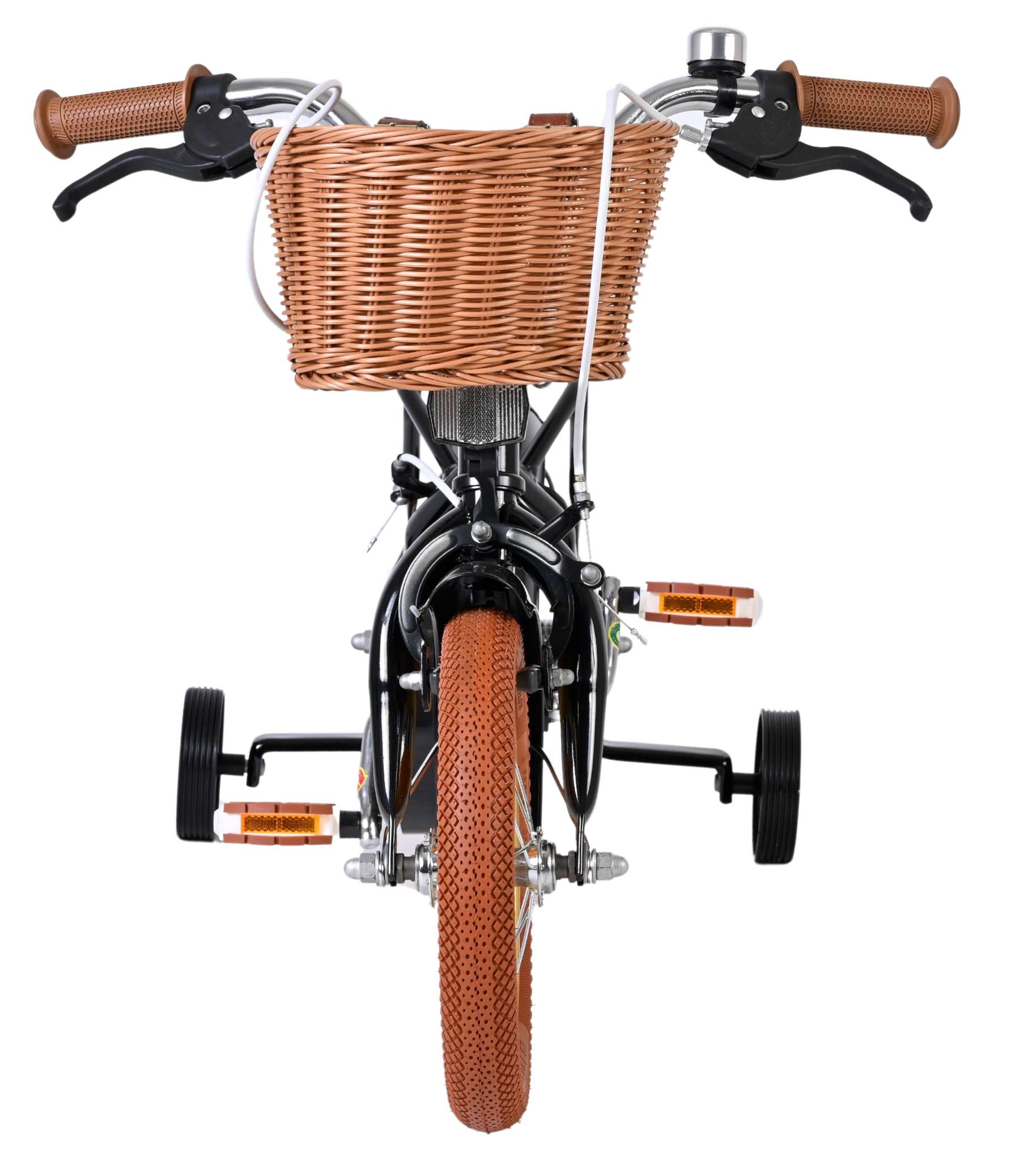 Volare Ashley Kinderfiets - Meisjes - 12 inch - Zwart - Twee handremmen 6 Volare Ashley Kinderfiets - Meisjes - 12 inch - Zwart - Twee handremmen - Afbeelding 6