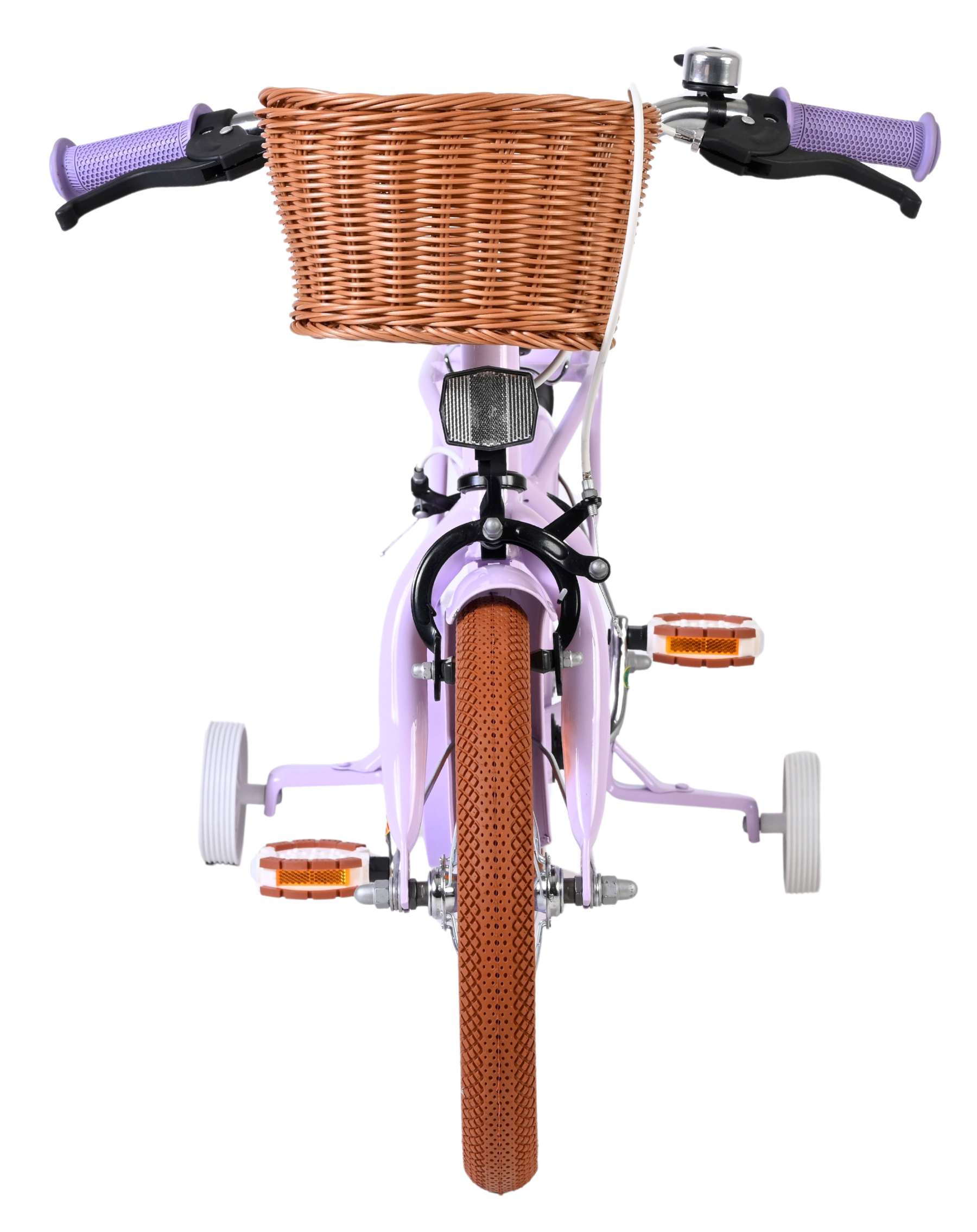 Volare Ashley Kinderfiets - Meisjes - 14 inch - Lila - Twee Handremmen 5 Volare Ashley Kinderfiets - Meisjes - 14 inch - Lila - Twee Handremmen - Afbeelding 5