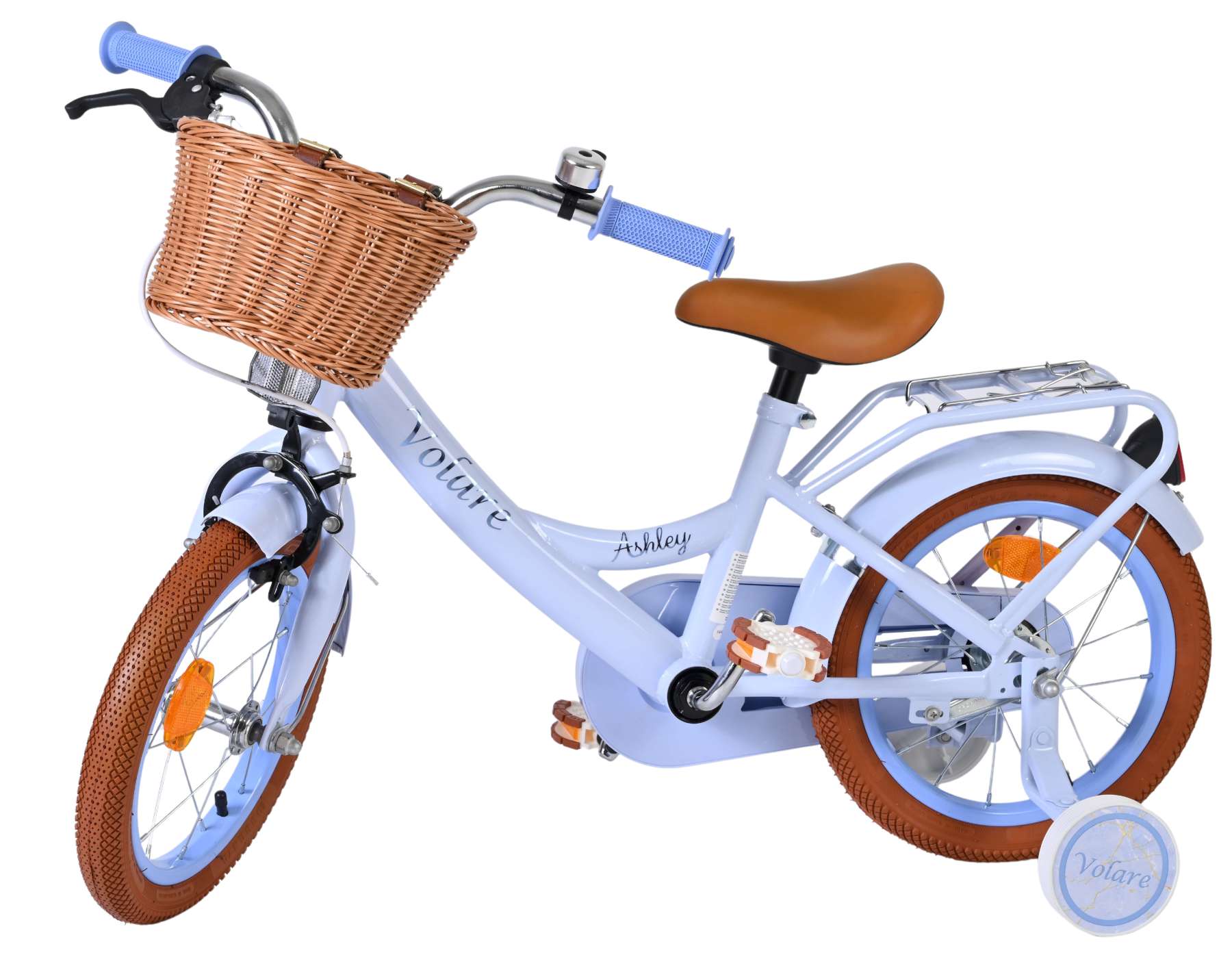 Volare Ashley Kinderfiets - Meisjes - 14 inch - Pastel Blauw 8 Volare Ashley Kinderfiets - Meisjes - 14 inch - Pastel Blauw - Afbeelding 8