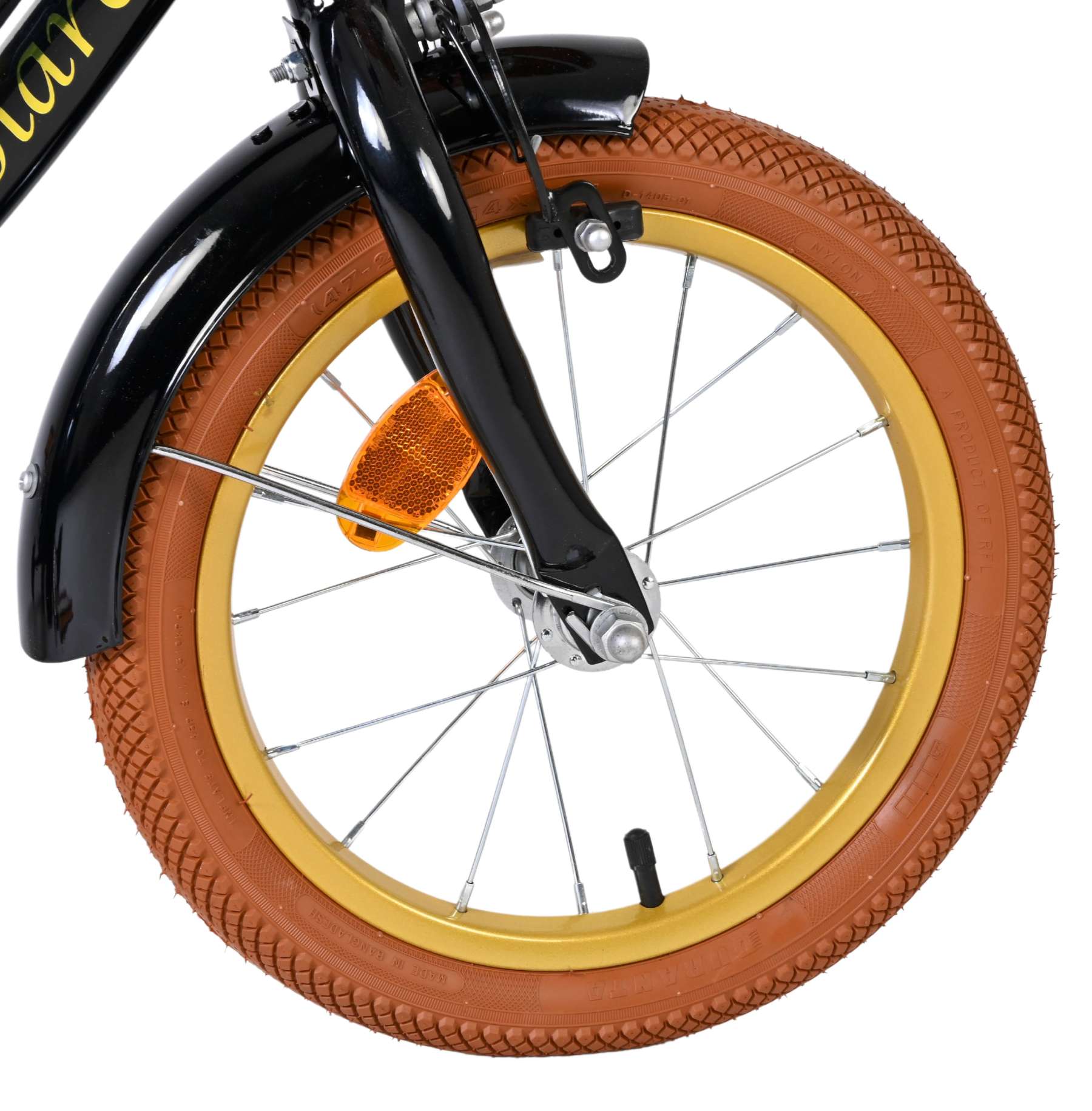 Volare Ashley Kinderfiets - Meisjes - 14 inch - Zwart 3 Volare Ashley Kinderfiets - Meisjes - 14 inch - Zwart - Afbeelding 3